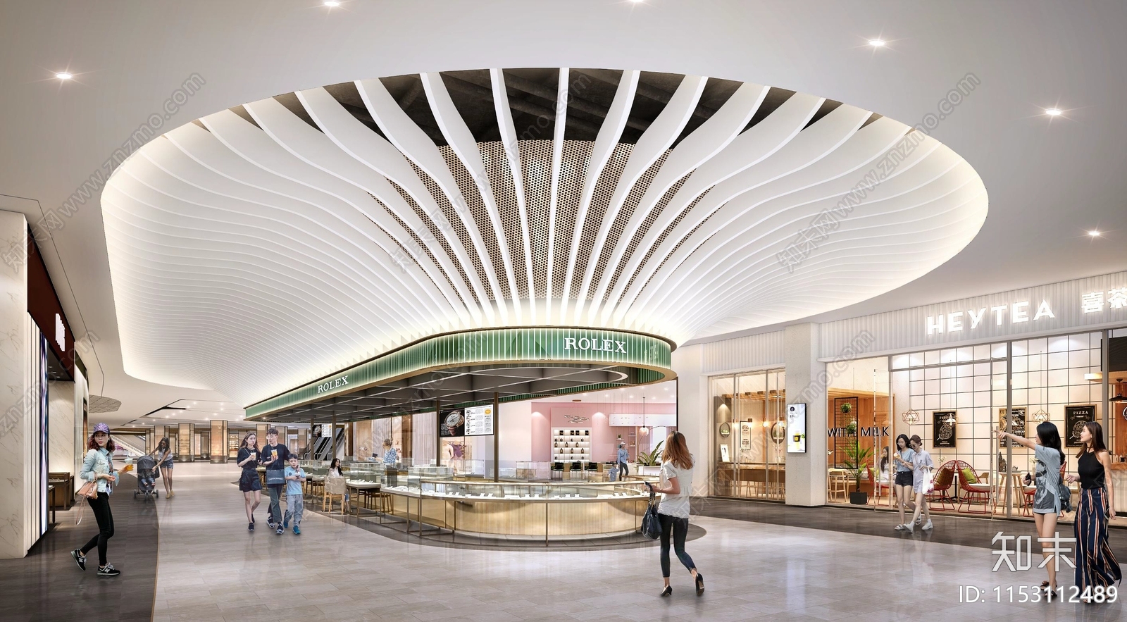 贵阳花果园海豚购物广场室内施工图下载【ID:1153112489】