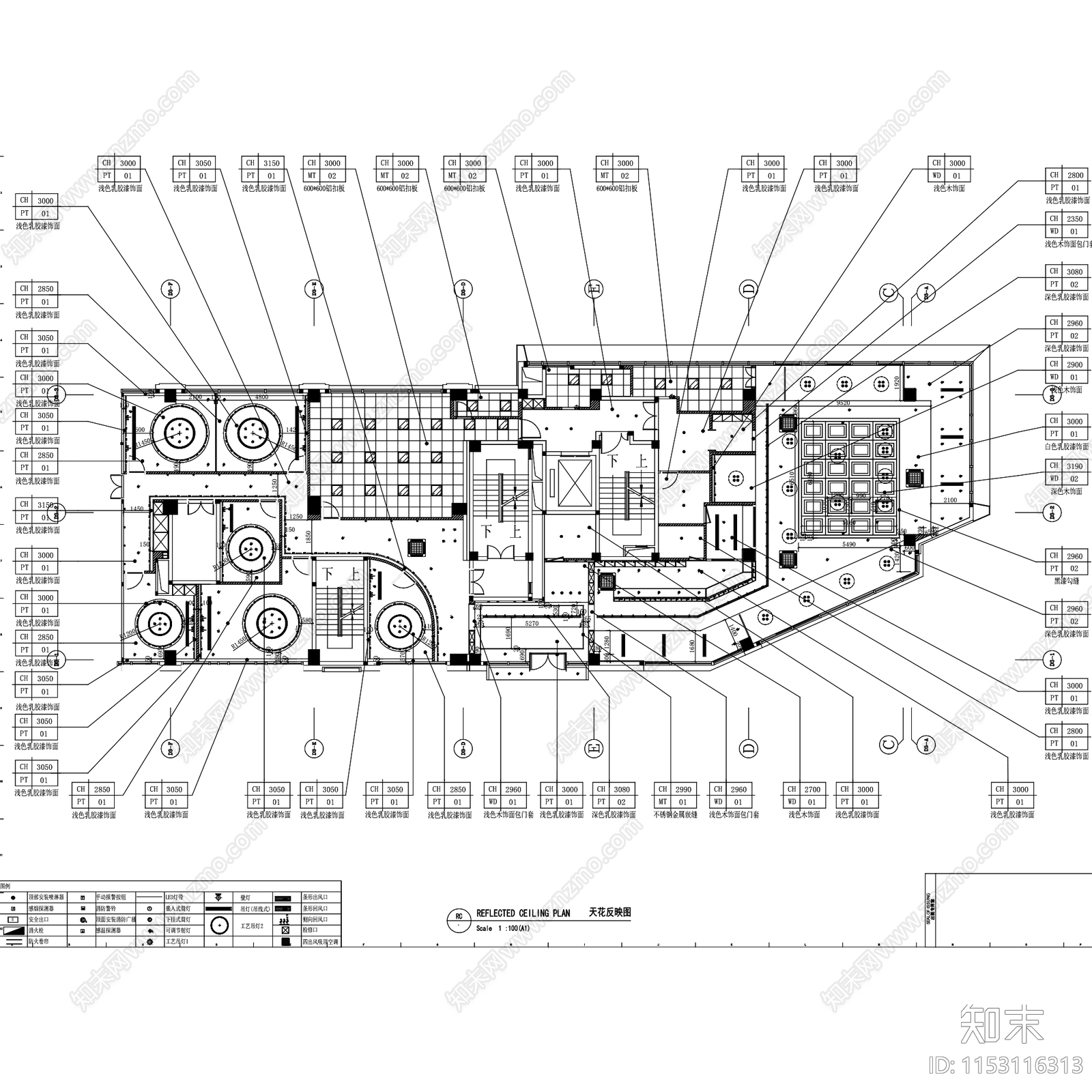 现代简约苏州苏小馆餐饮中餐厅室内工装cad施工图下载【ID:1153116313】