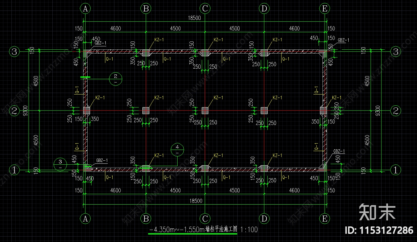消防水池混凝土结构施工图下载【ID:1153127286】