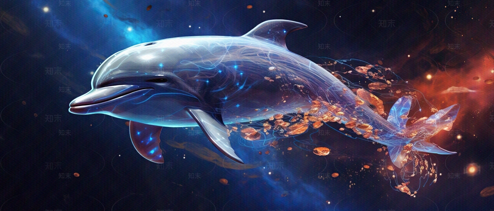 海豚海洋系列壁纸贴图下载【ID:1153134695】