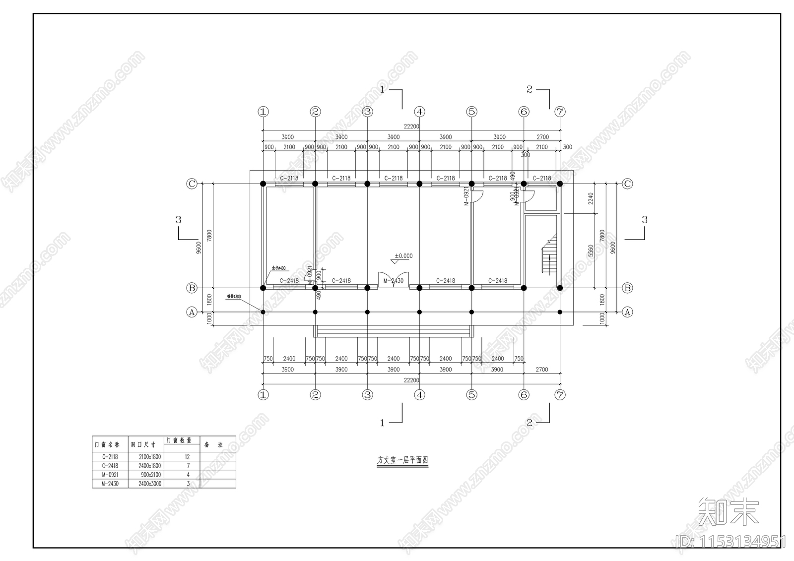 古建群方丈室建筑cad施工图下载【ID:1153134951】