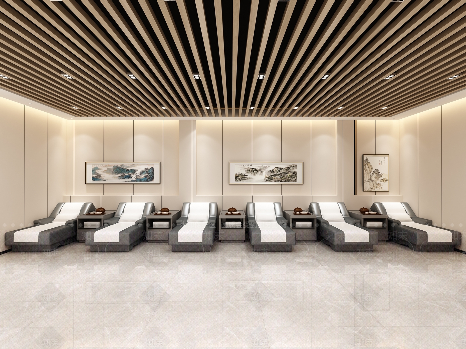 现代洗浴中心3D模型下载【ID:1153136098】
