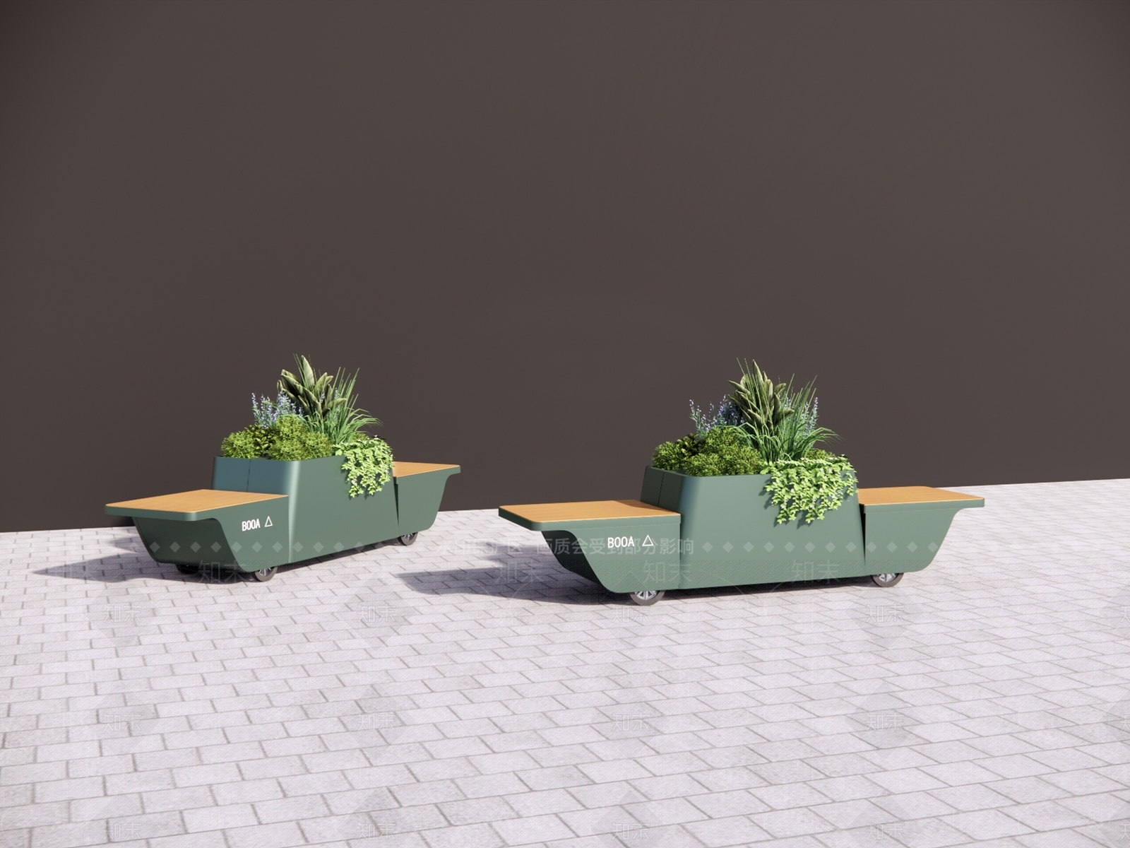 移动花箱SU模型下载【ID:1153138381】