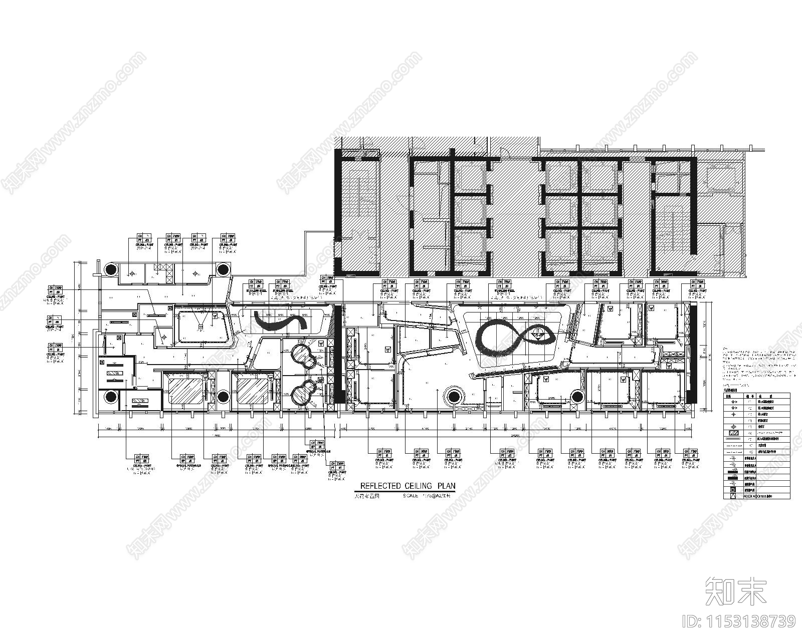 牙科诊室室内cad施工图下载【ID:1153138739】