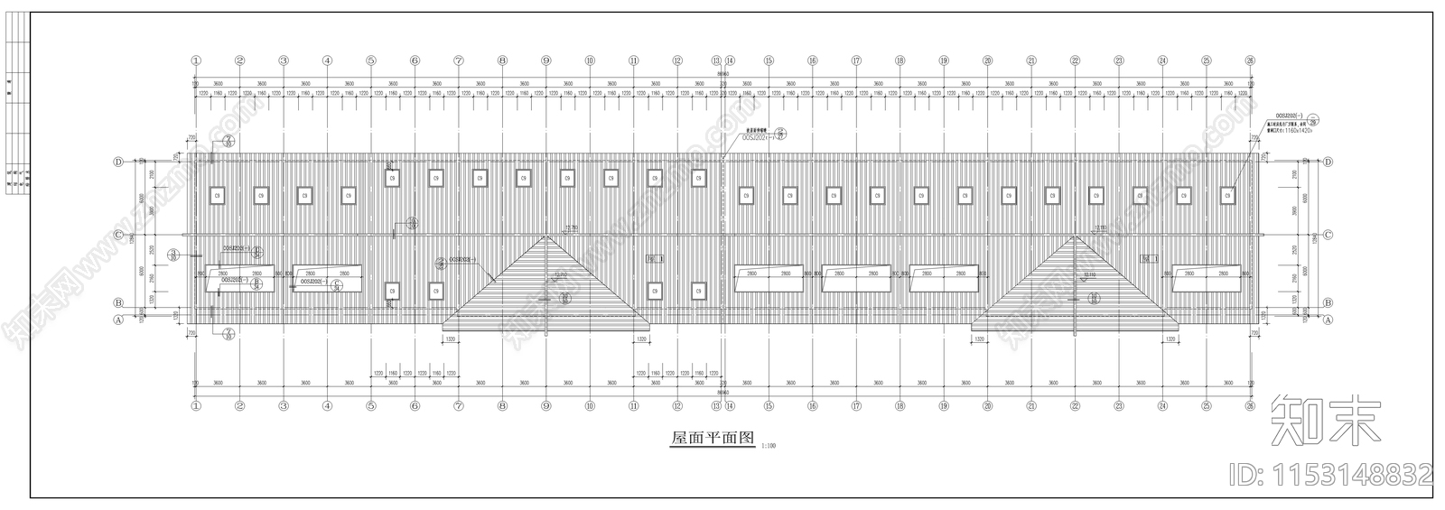 商业街建筑cad施工图下载【ID:1153148832】