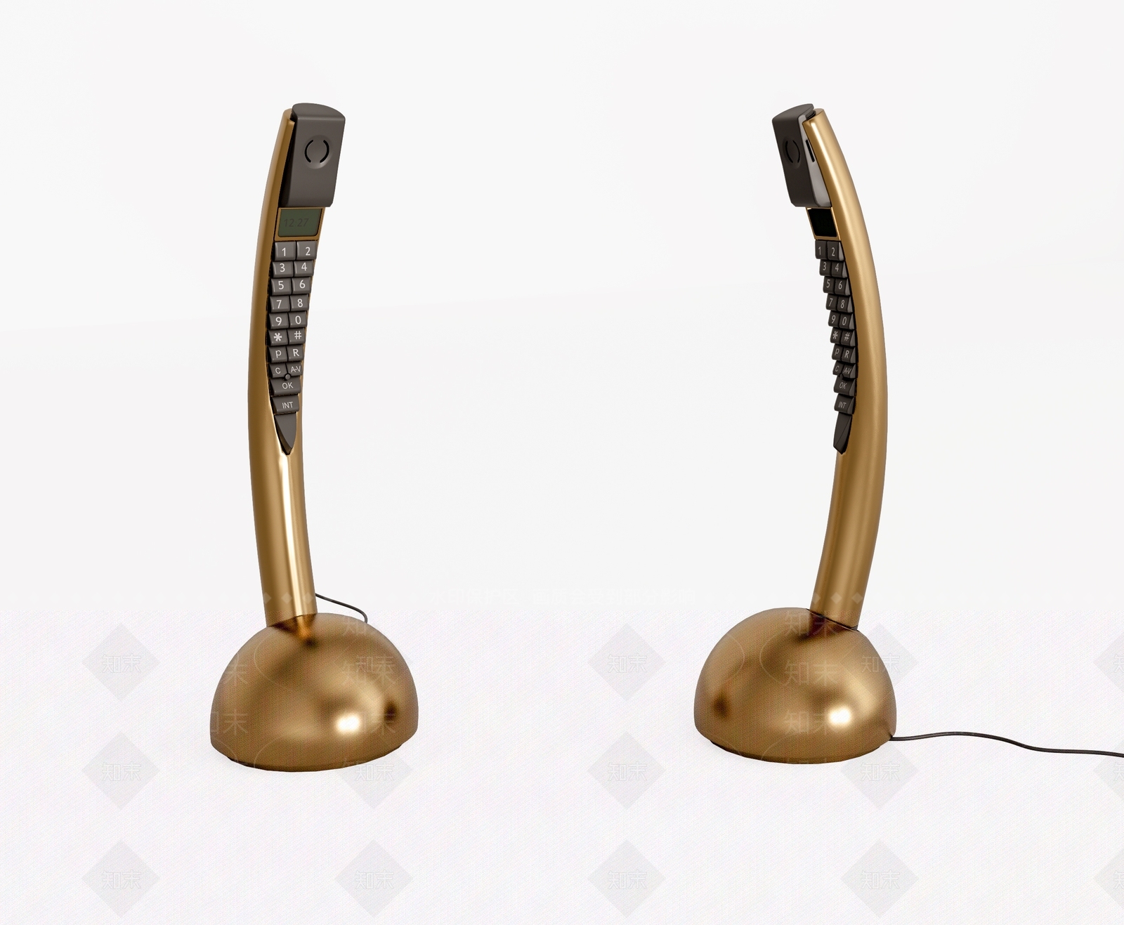 电话座机SU模型下载【ID:1153184224】