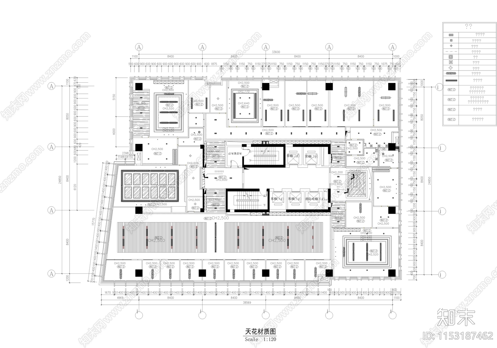 办公空间室内cad施工图下载【ID:1153187462】