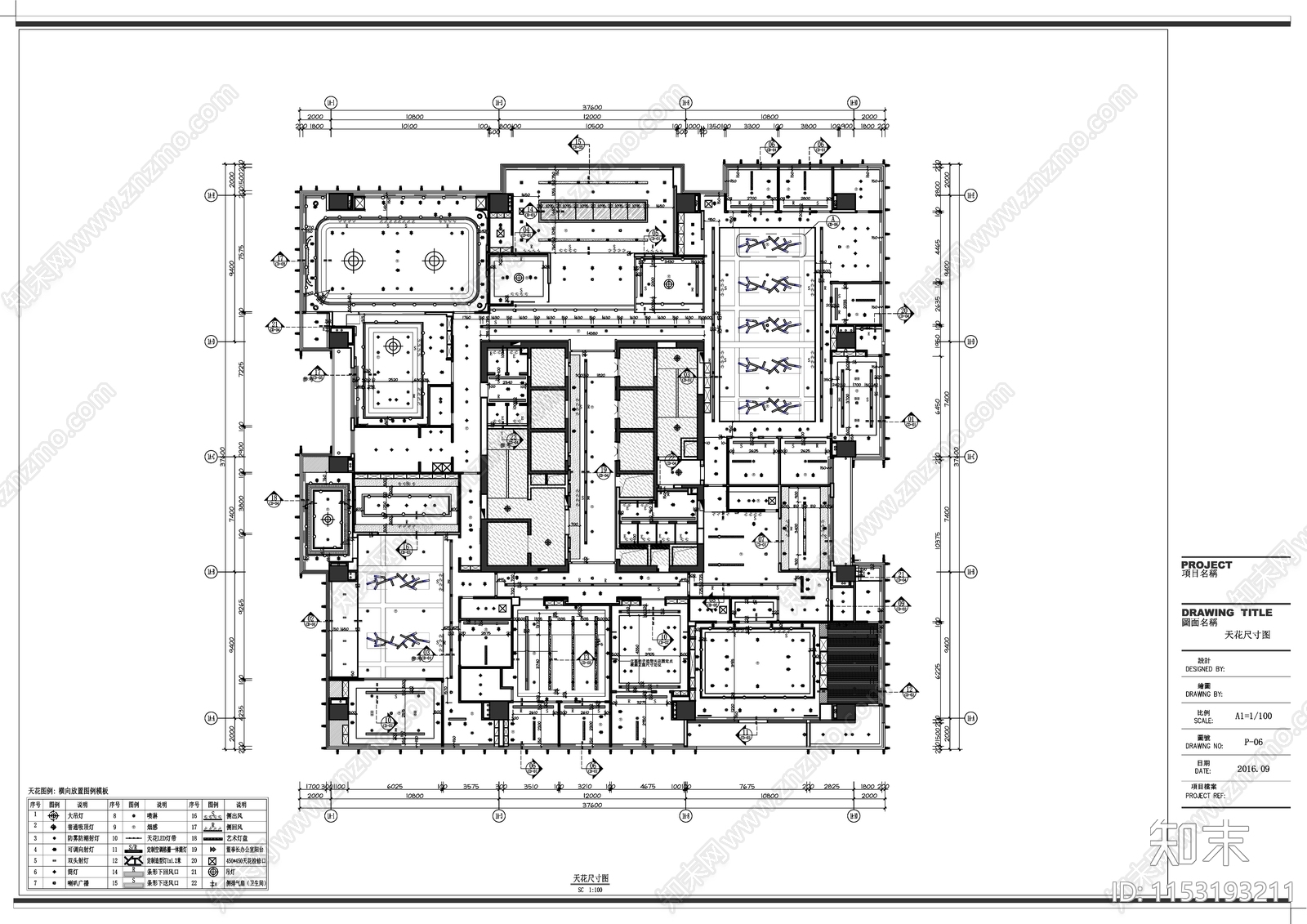 办公室室内cad施工图下载【ID:1153193211】