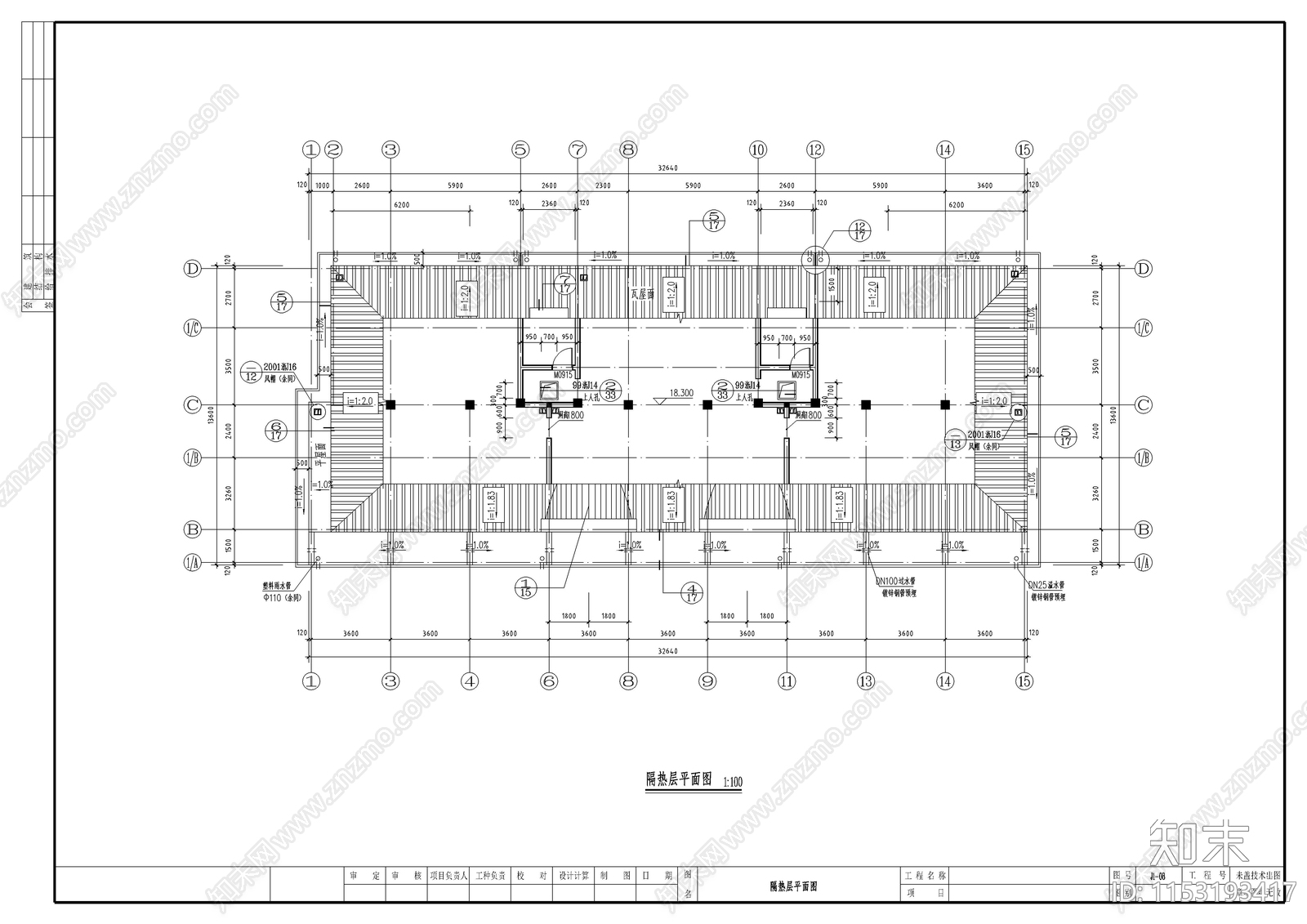 商住楼建筑cad施工图下载【ID:1153193417】