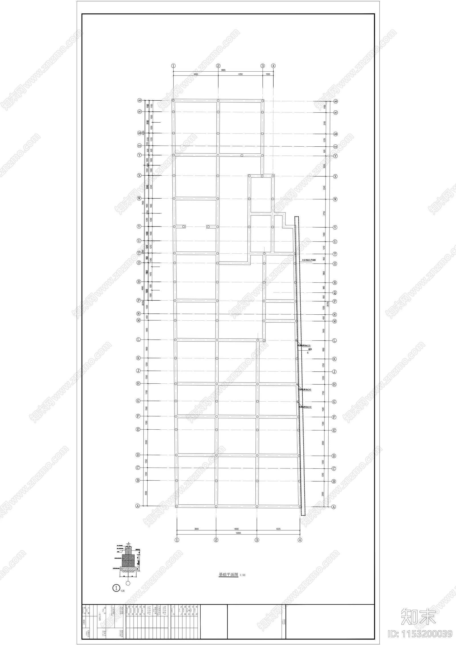 古建筑cad施工图下载【ID:1153200039】