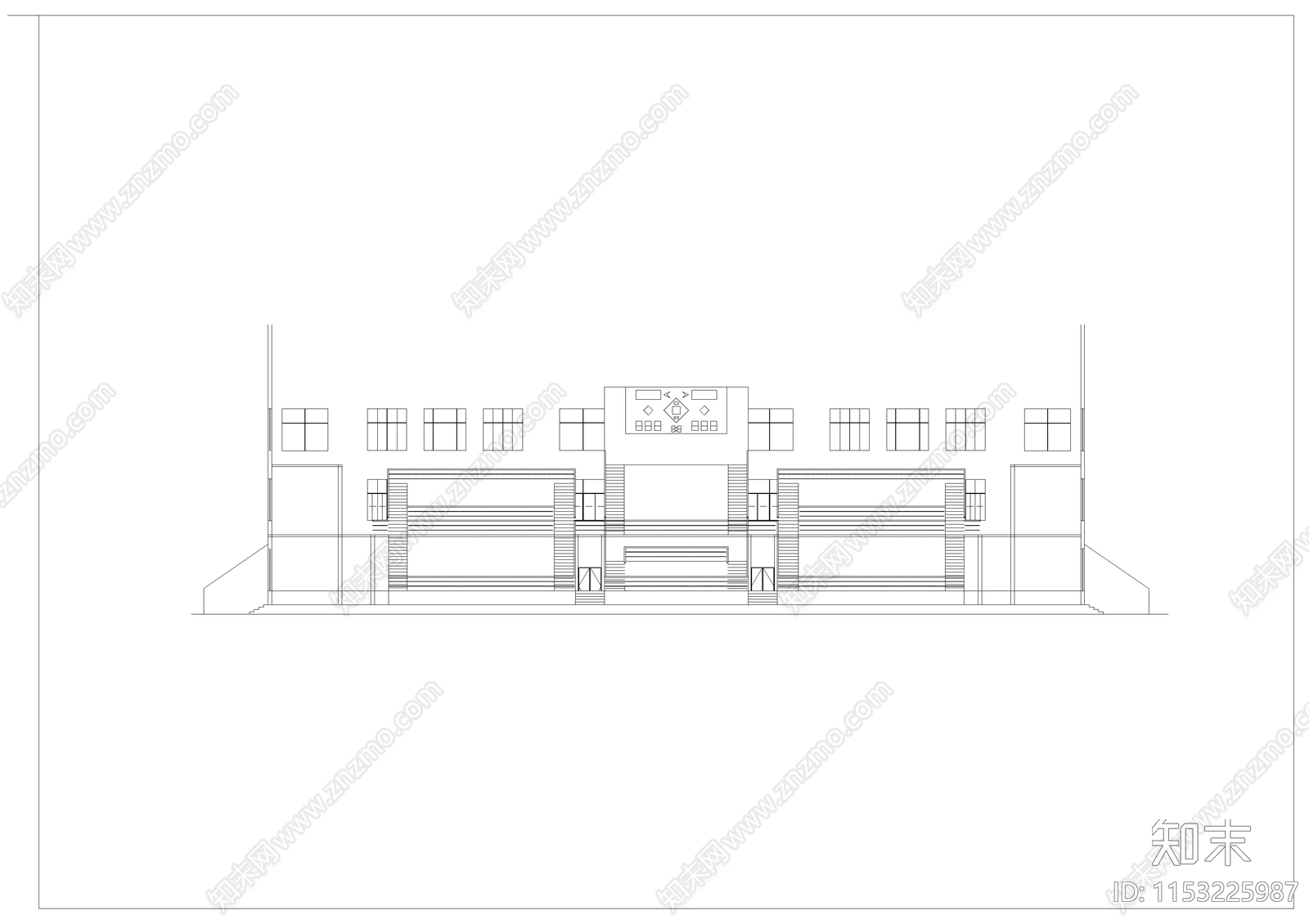 体育馆钢结构详图施工图下载【ID:1153225987】