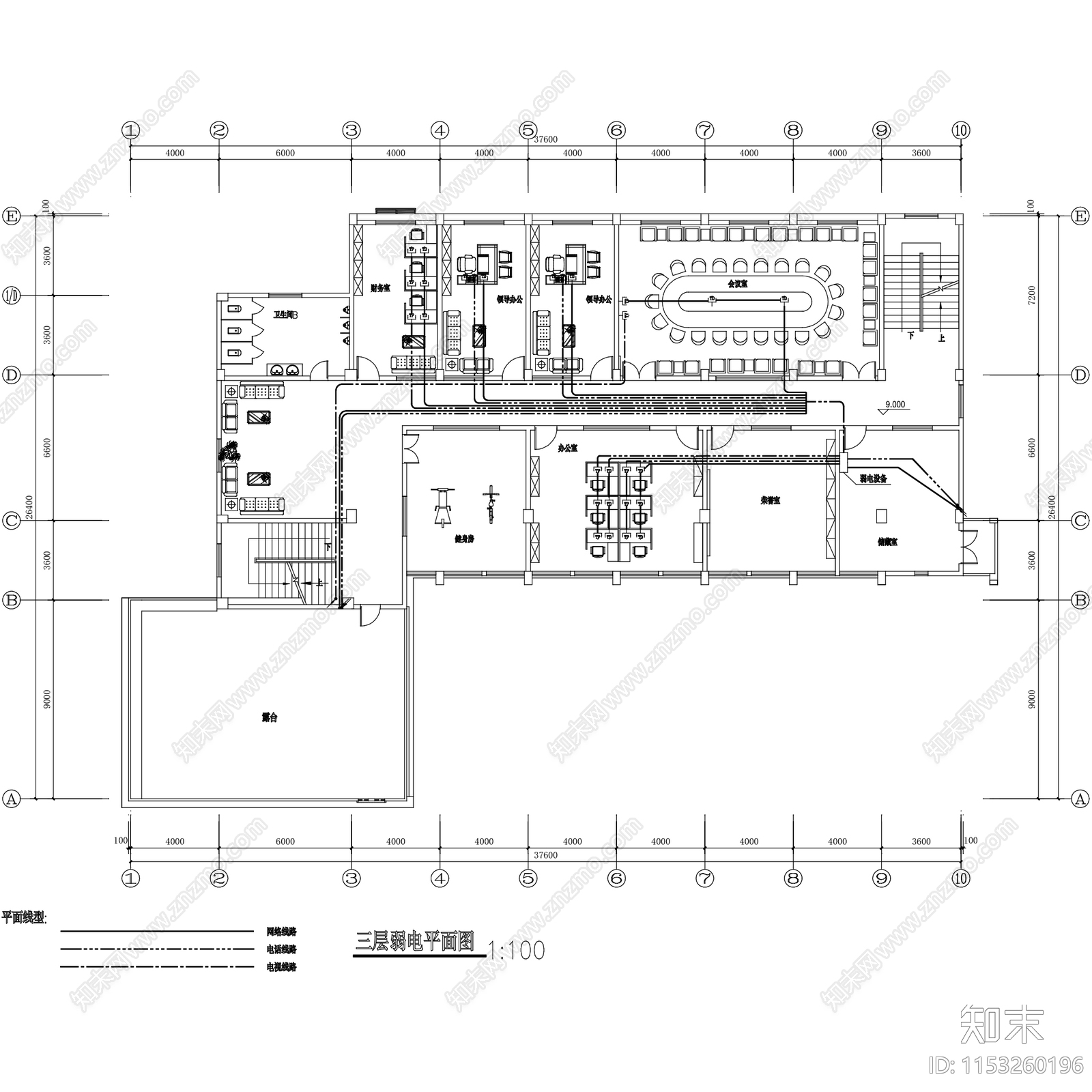 多层消防站建筑施工图下载【ID:1153260196】