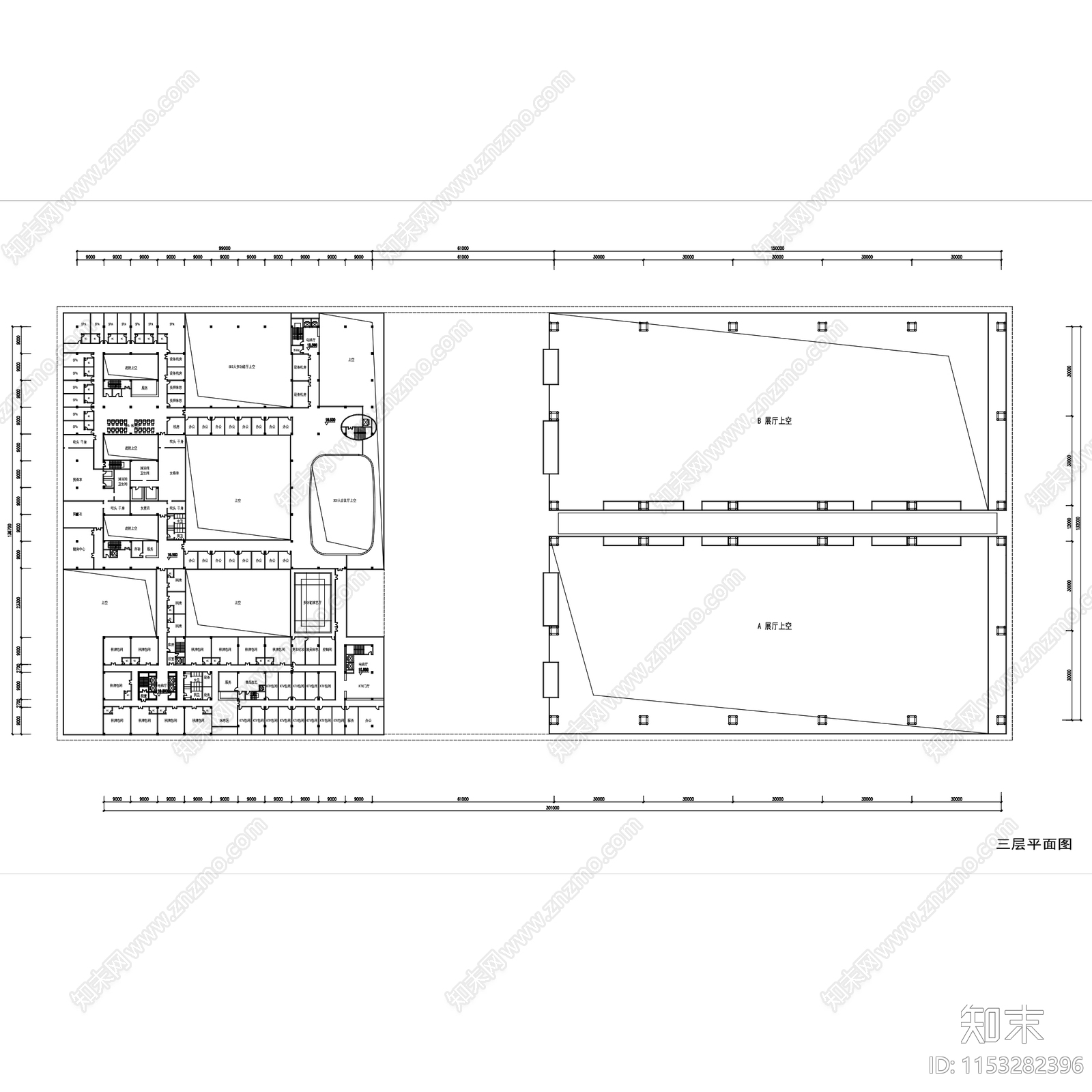 铜陵国际会展中心施工图下载【ID:1153282396】