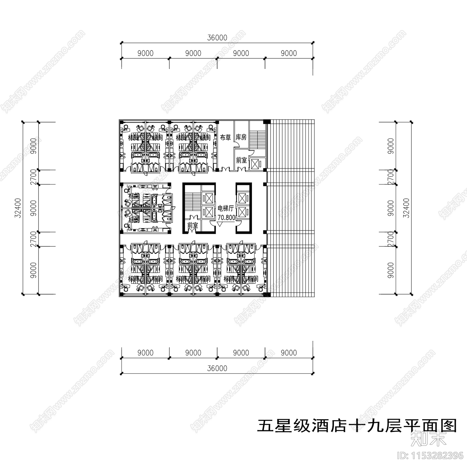 铜陵国际会展中心施工图下载【ID:1153282396】