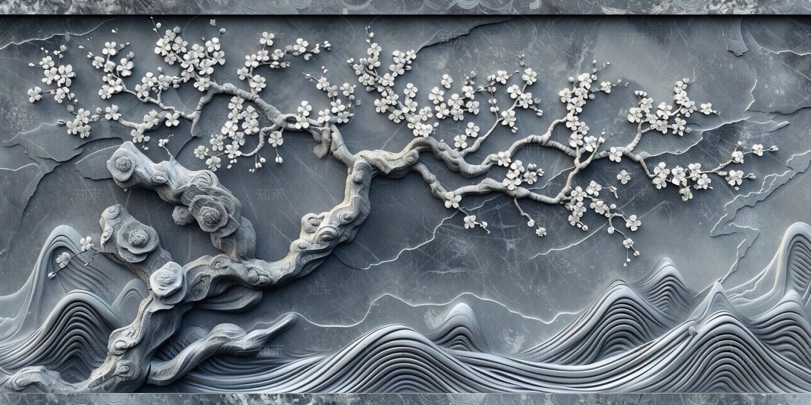 石材雕花壁画贴图下载【ID:1153298996】