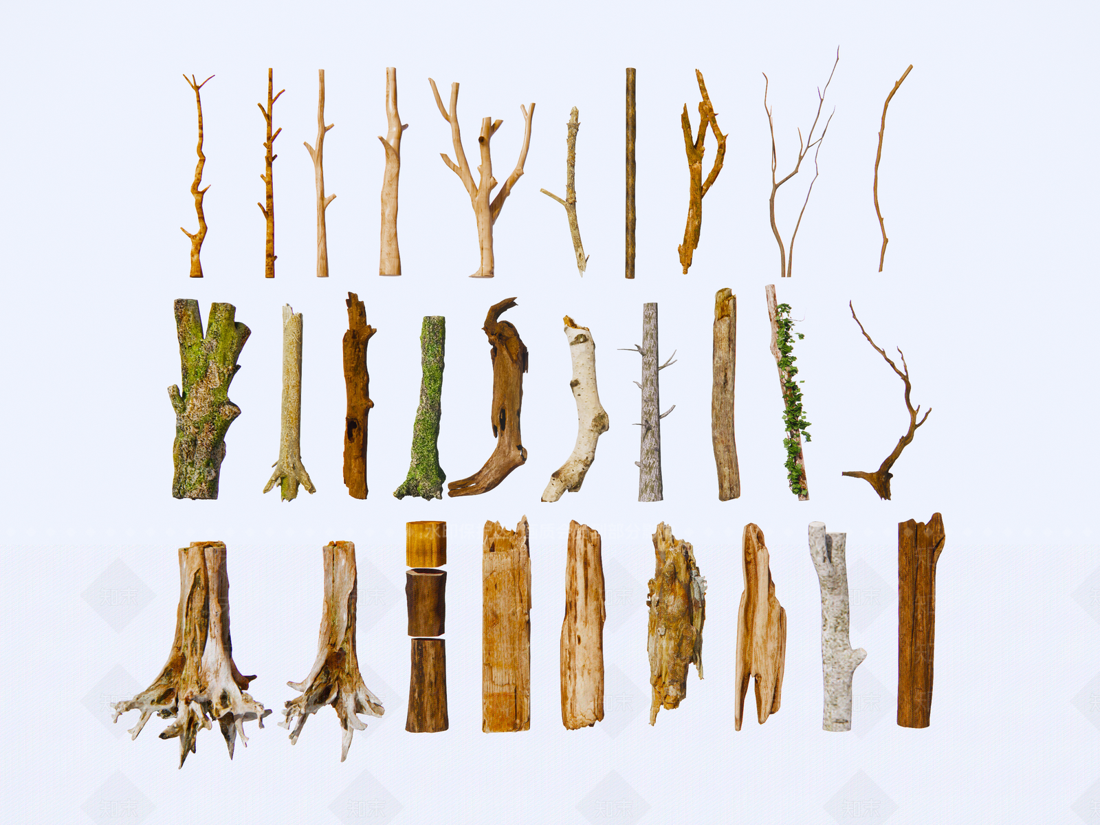 枯树SU模型下载【ID:1153321663】