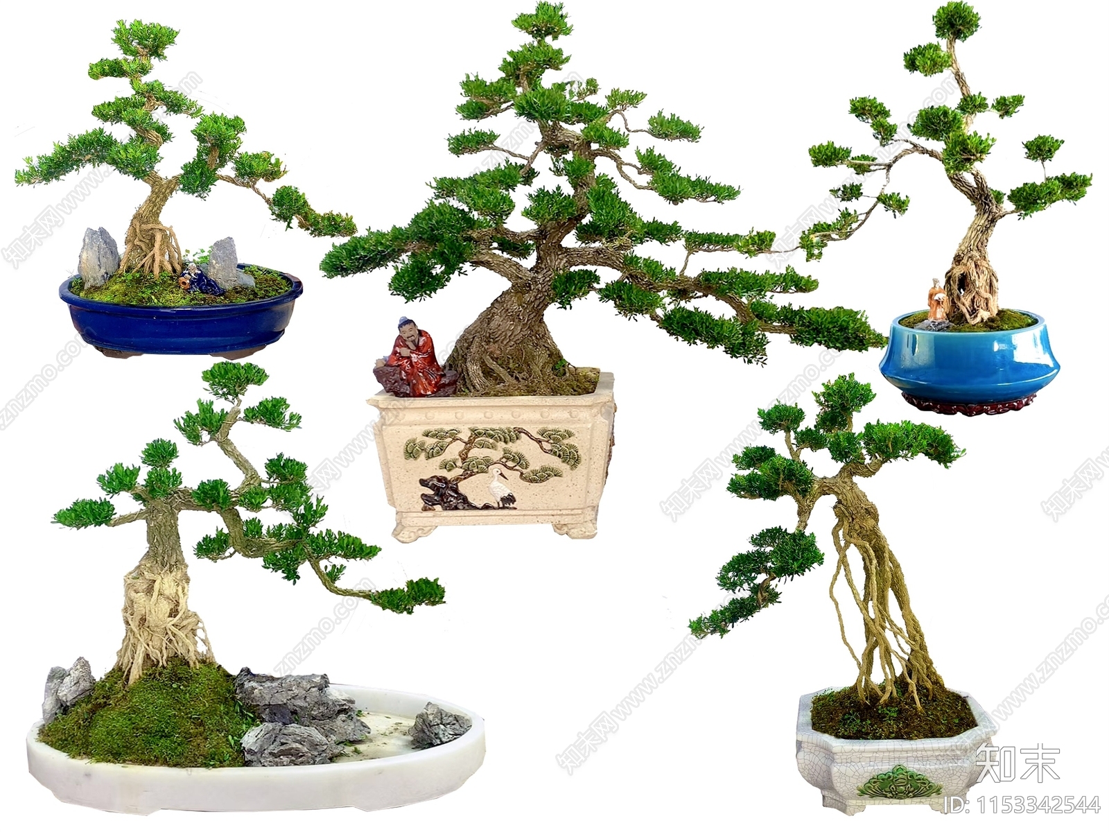 PSD免抠植物盆景盆栽下载【ID:1153342544】undefined