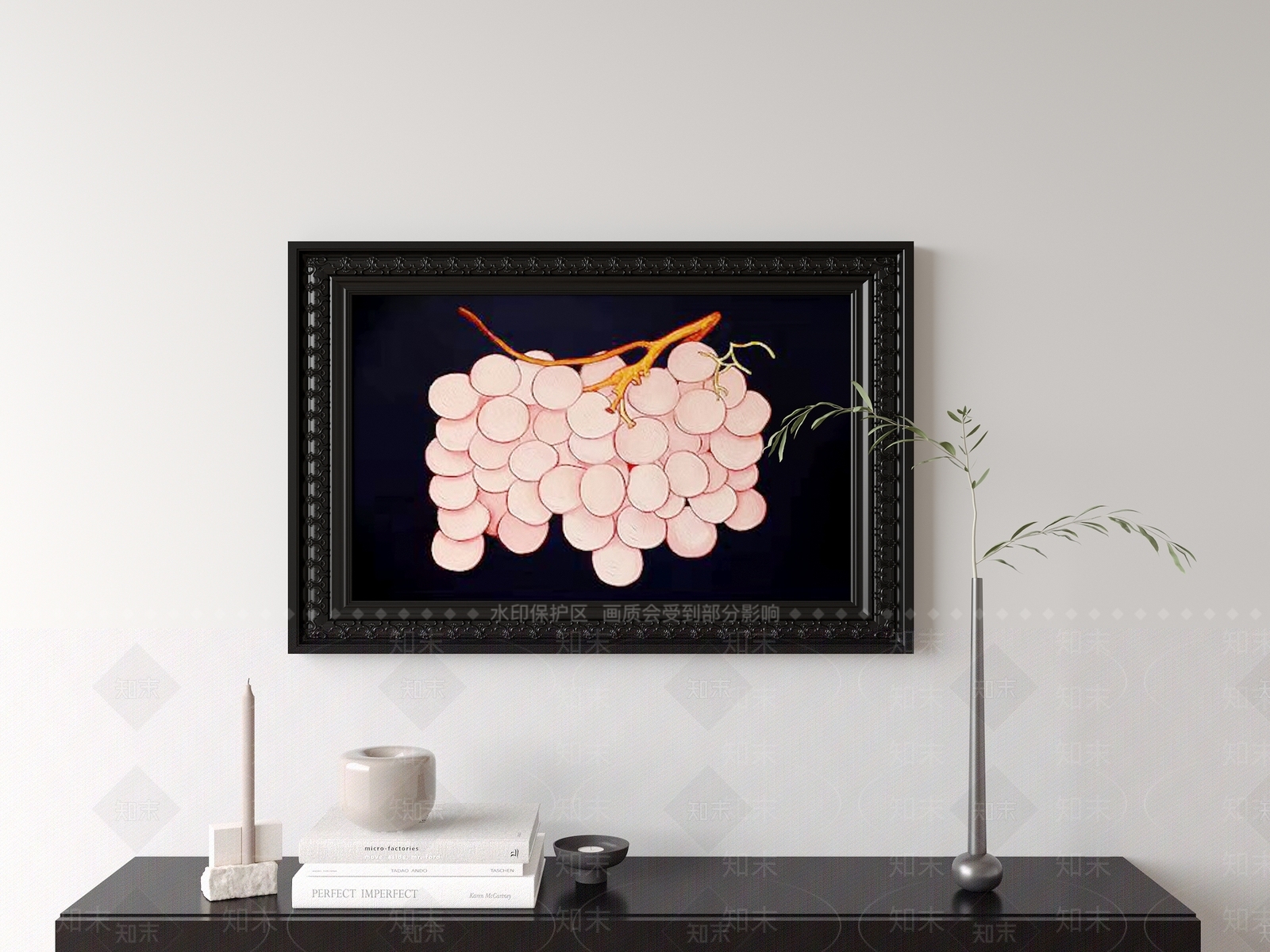 法式中古装饰画SU模型下载【ID:1153355295】_知末su模型网