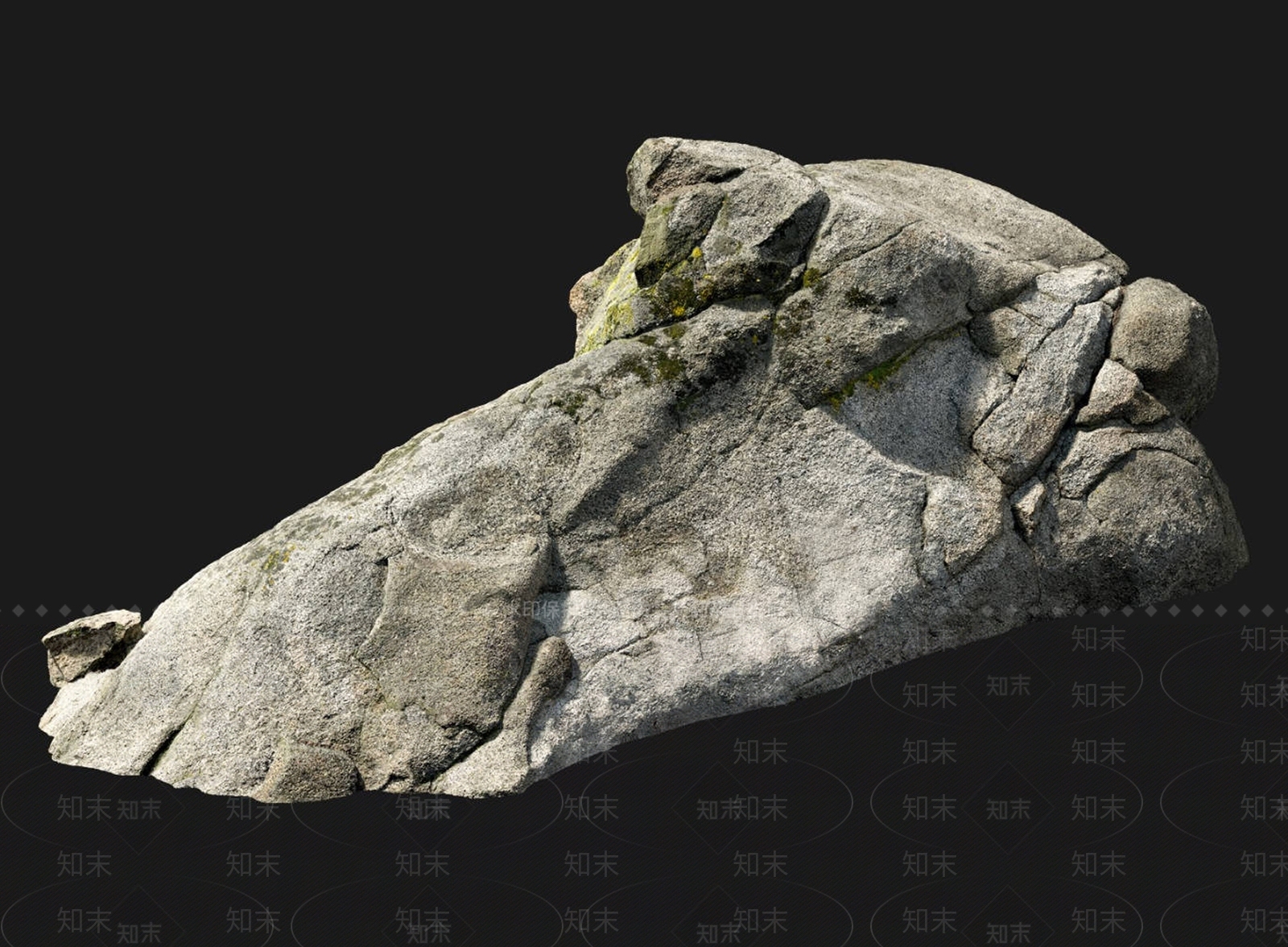 现代景观石3D模型下载【ID:1153361529】