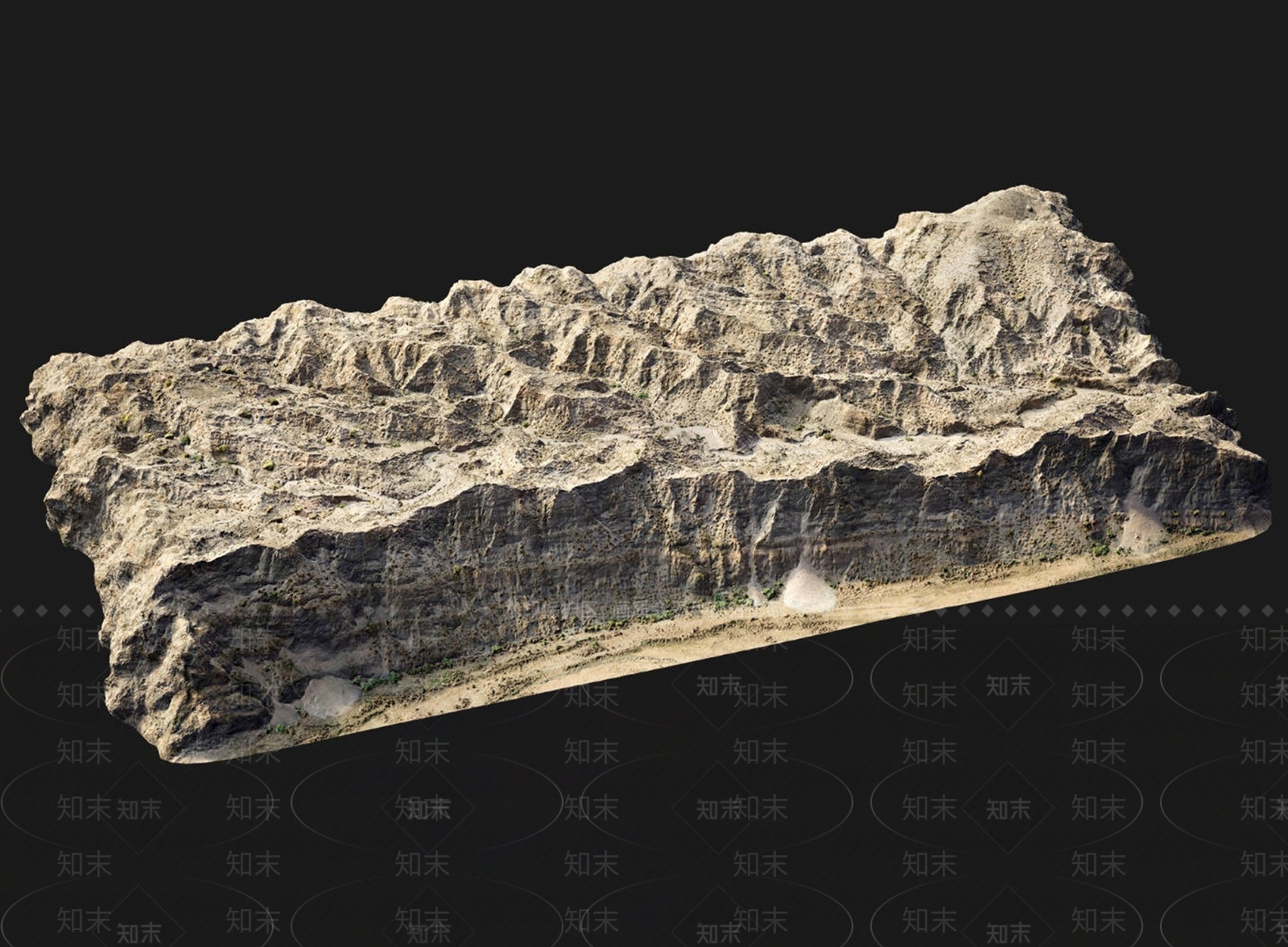 现代石头3D模型下载【ID:1153364480】