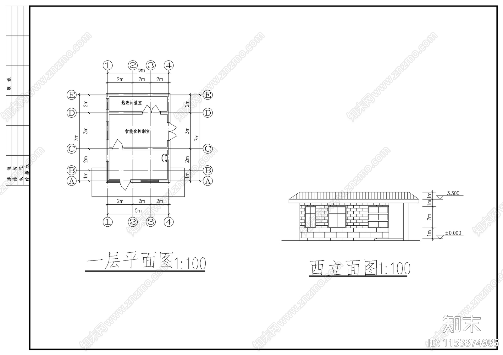 某高档花园会所cad施工图下载【ID:1153374985】