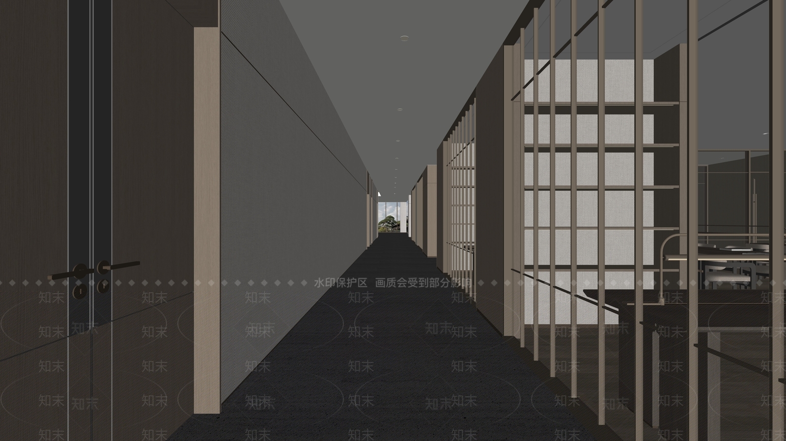 新中式书画室SU模型下载【ID:1153388395】