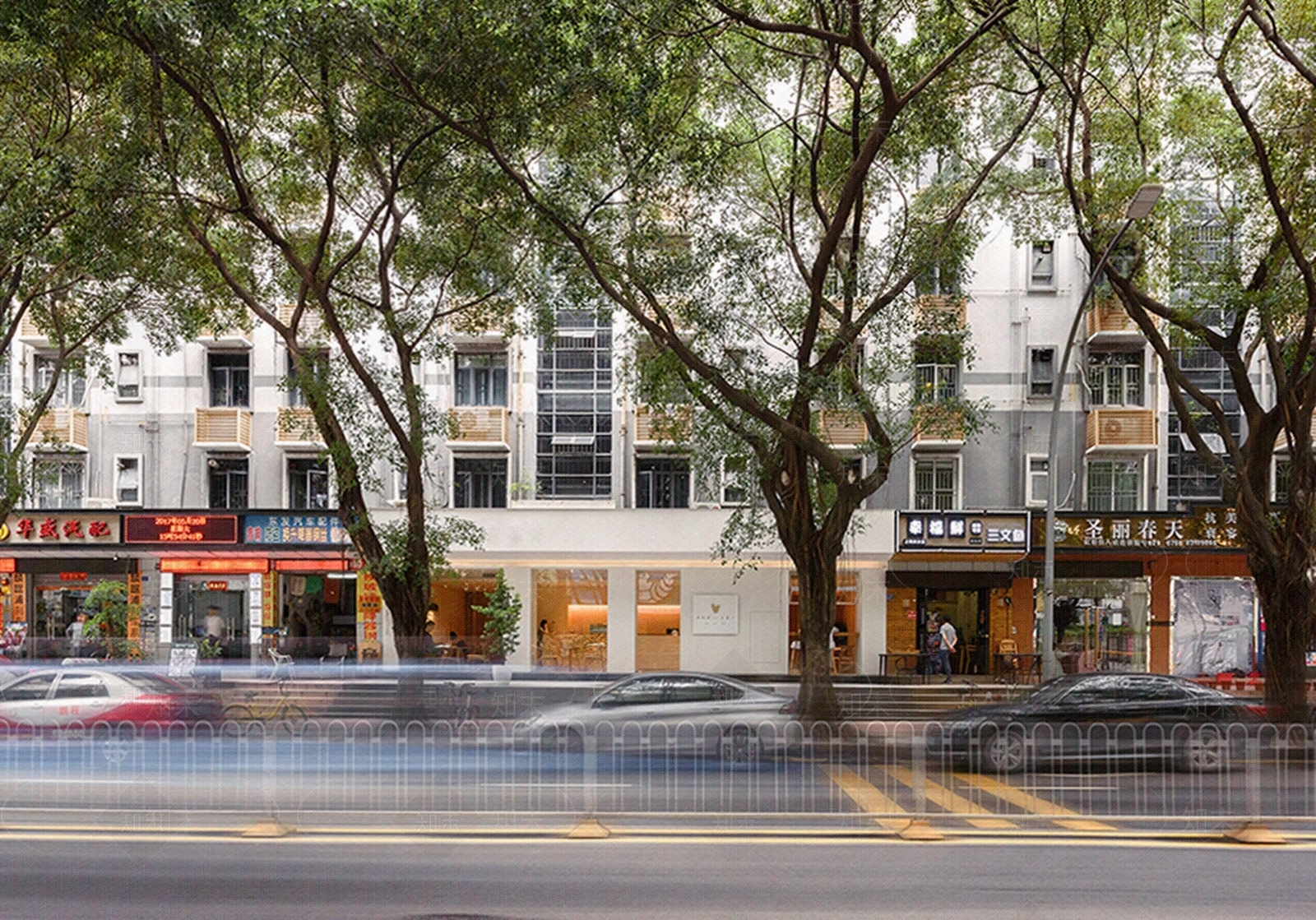 白天街道外景贴图下载【ID:1153391057】