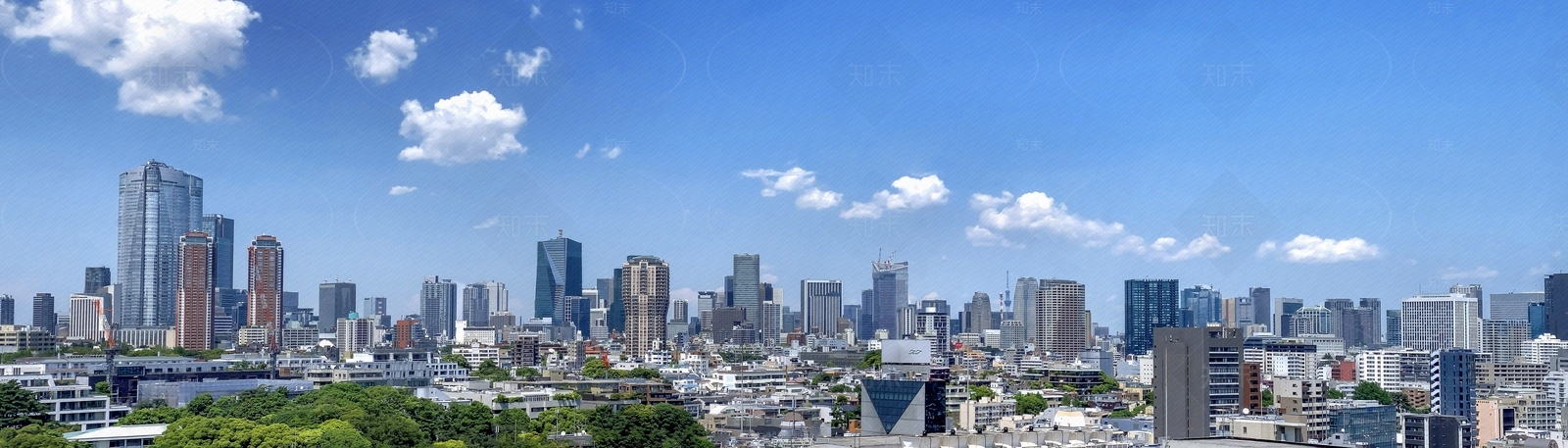 白天城市外景贴图下载【ID:1153396280】