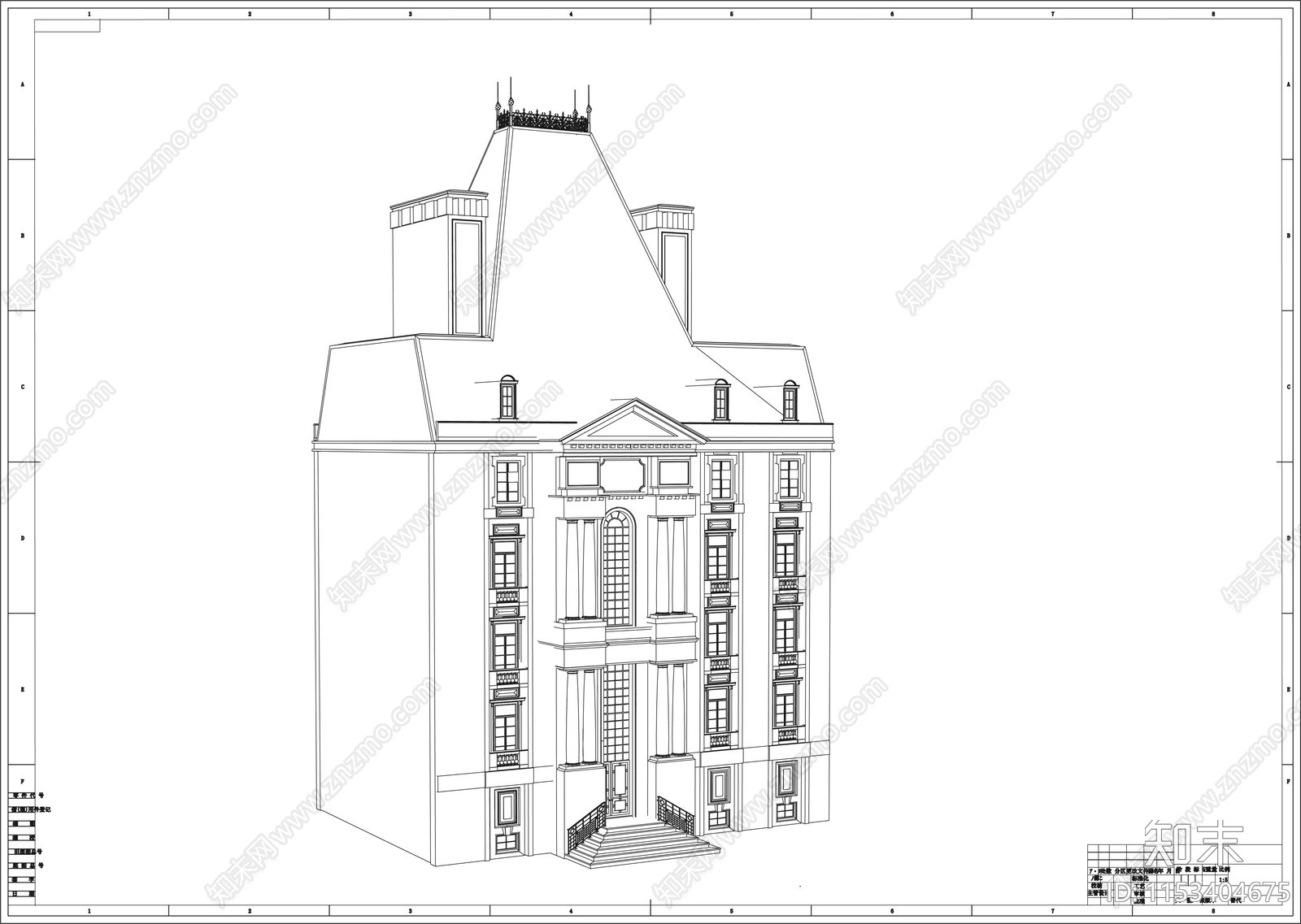 别墅制作图施工图下载【ID:1153404675】