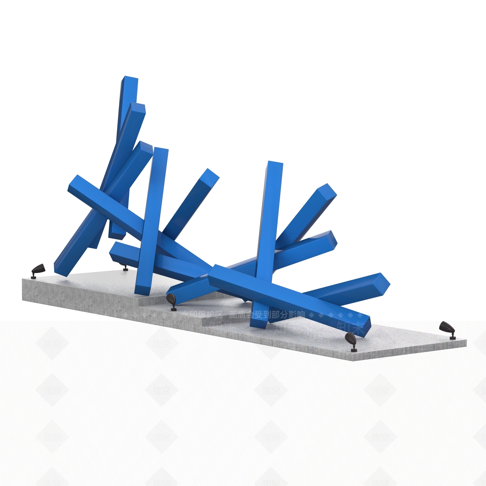 现代城市3D模型下载【ID:1153411379】