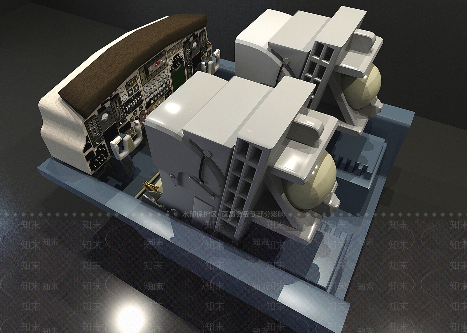 驾驶室3D模型下载【ID:1153417921】