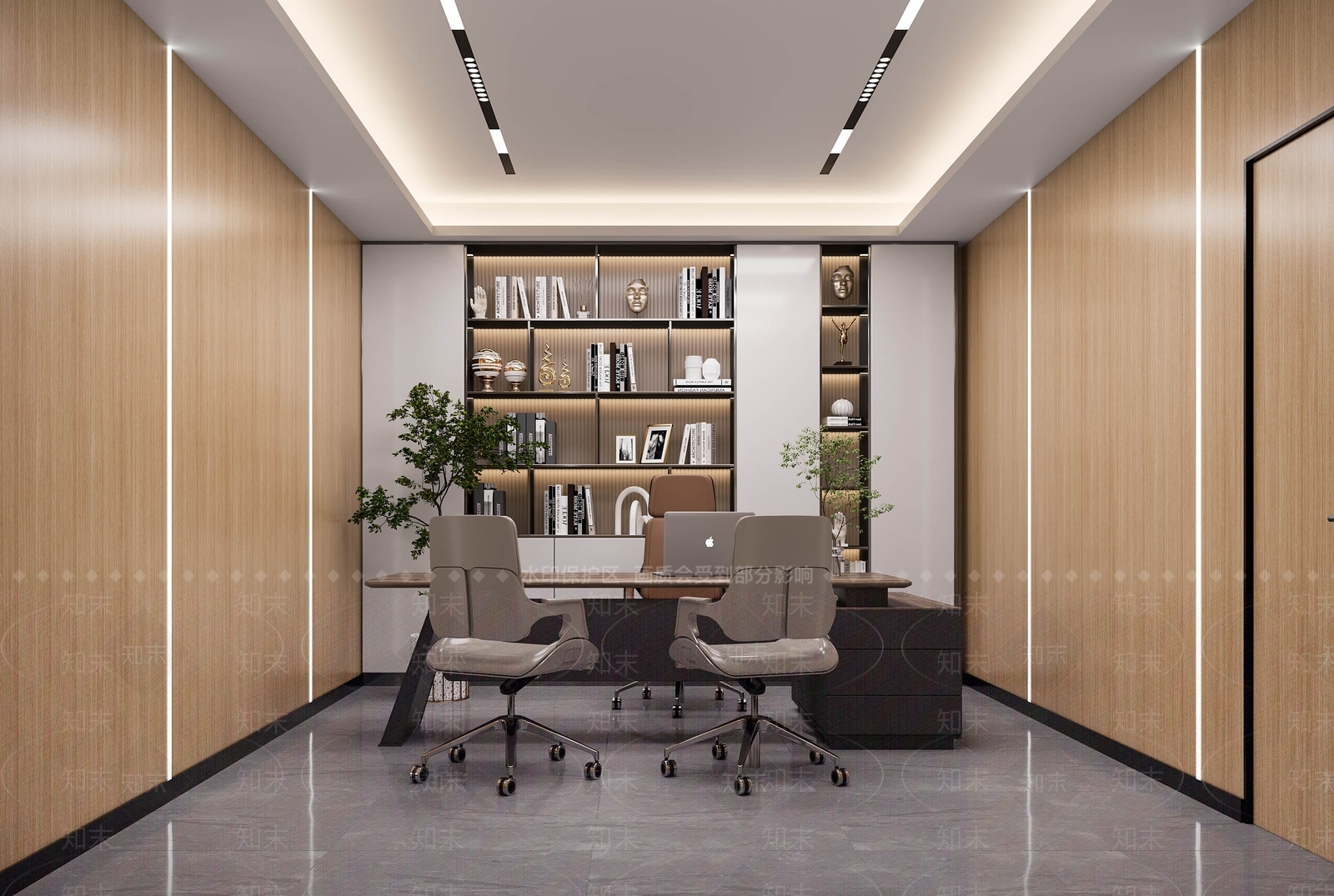 现代会议室3D模型下载【ID:1214302988】
