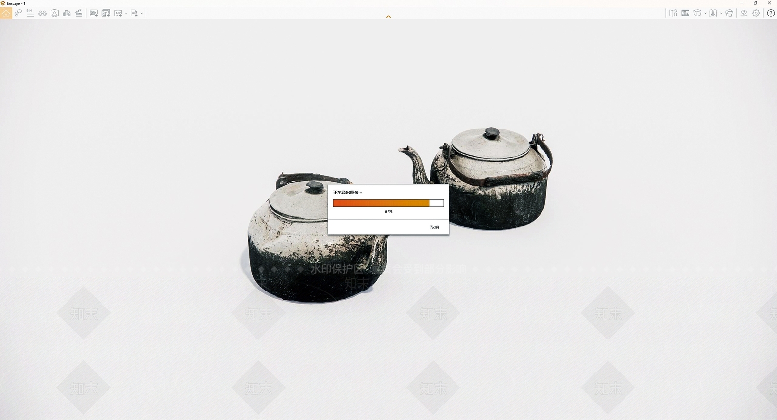 老旧烧水壶SU模型下载【ID:1153427916】