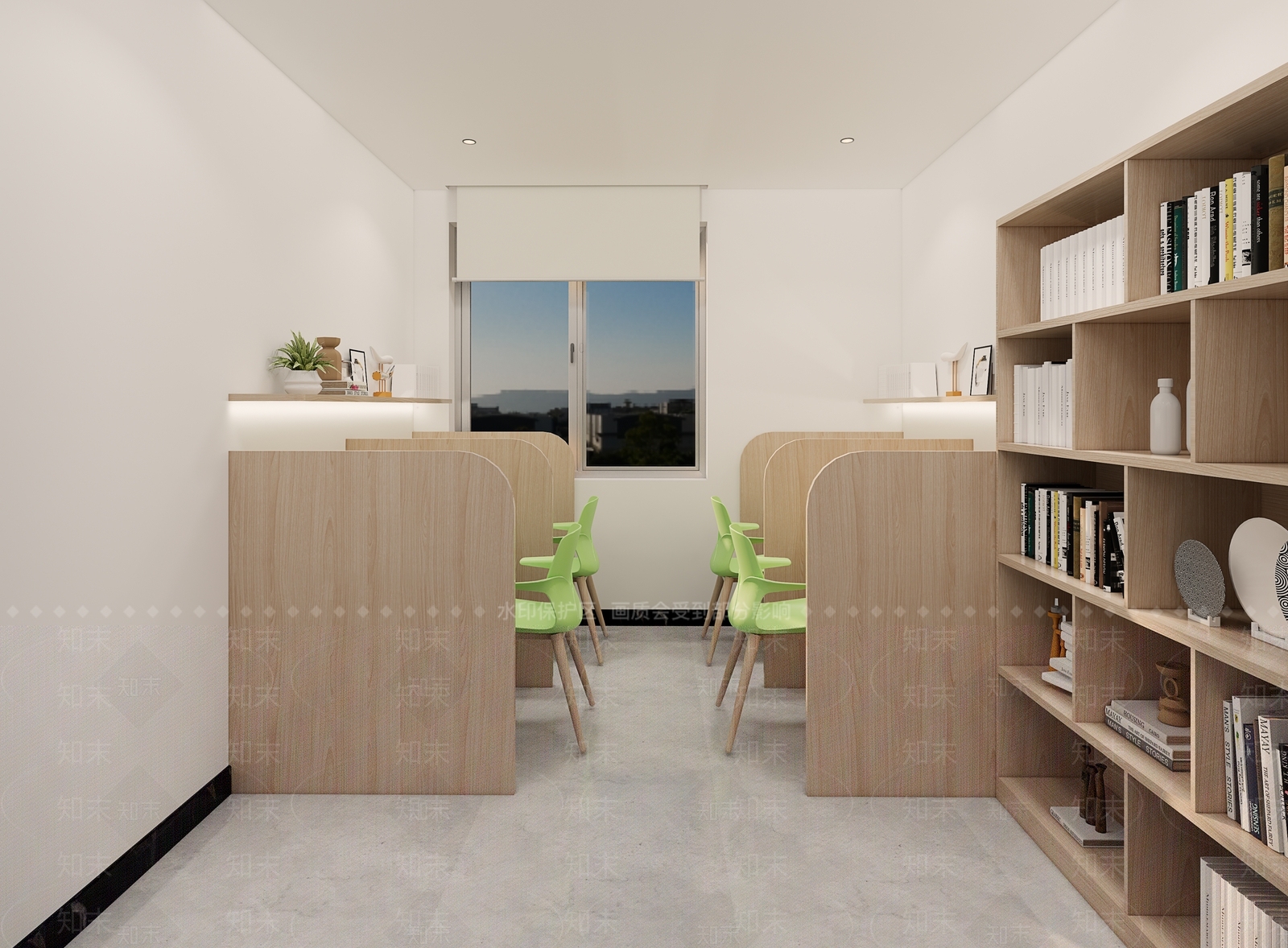 现代咖啡厅SU模型下载【ID:1222285421】