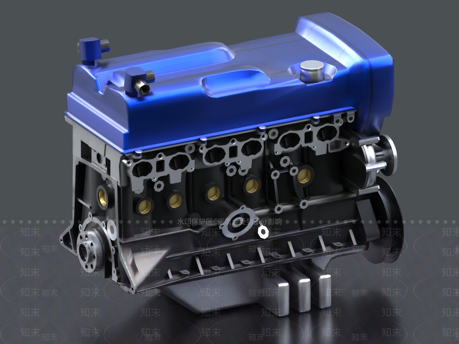 发动机3D模型下载【ID:1153437391】