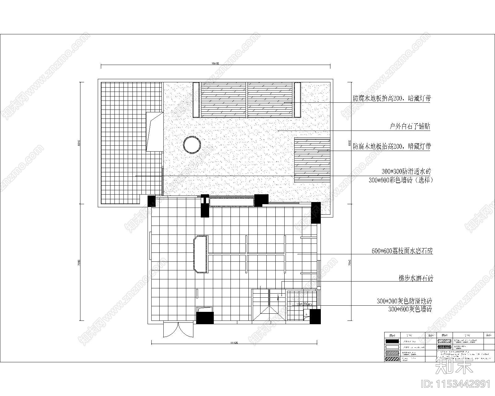 两层茶楼室内cad施工图下载【ID:1153442991】