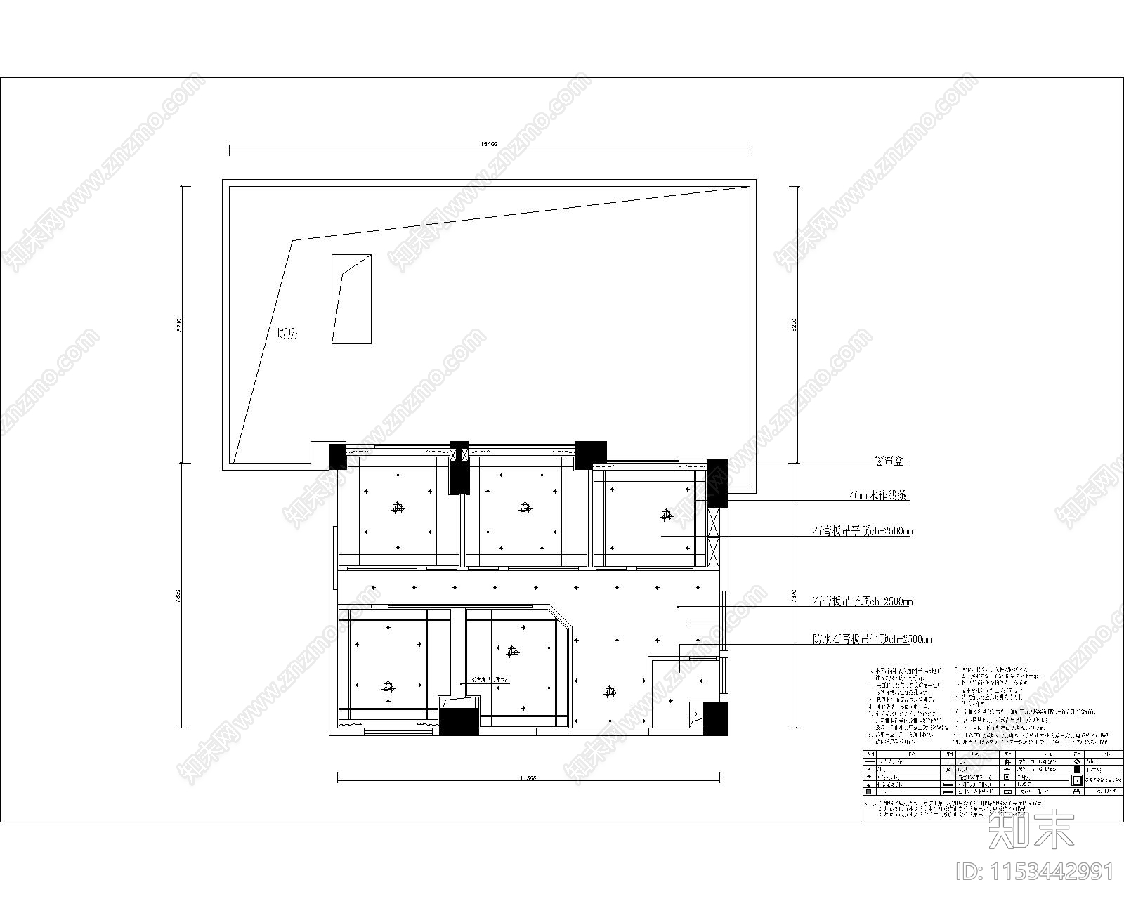 两层茶楼室内cad施工图下载【ID:1153442991】