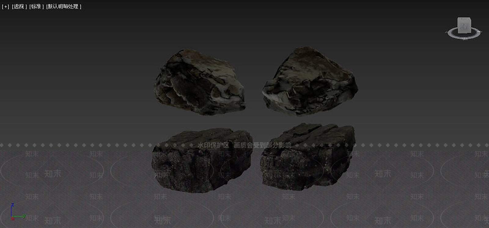 现代景观石3D模型下载【ID:1153442932】