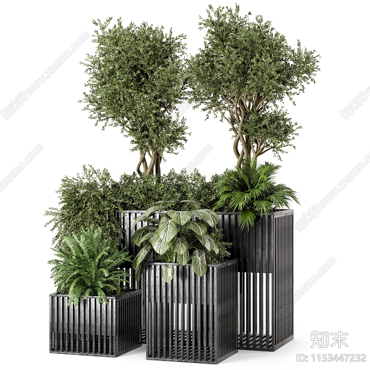 植物堆3D模型下载【ID:1153447232】