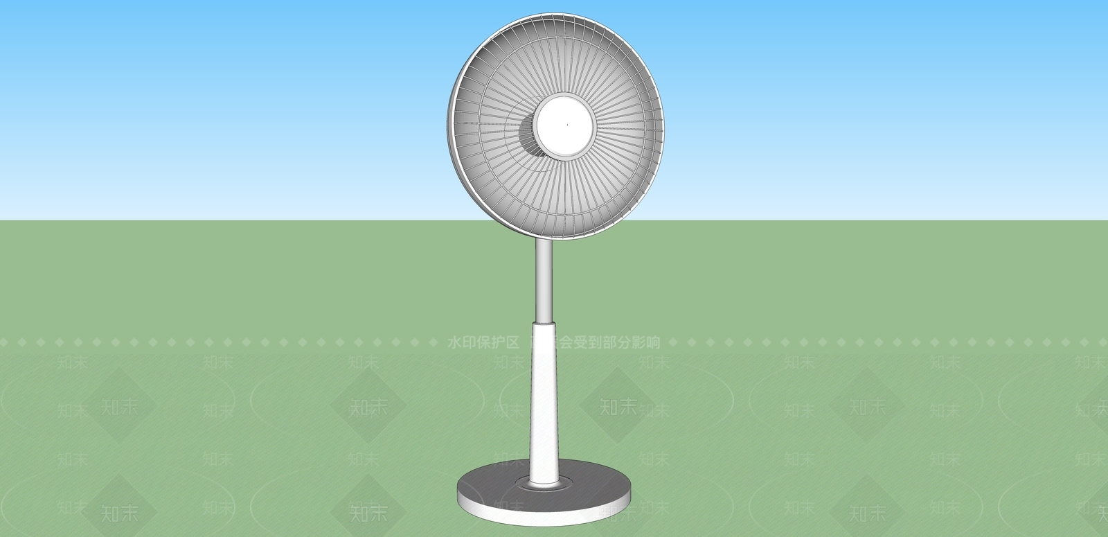 小太阳取暖器SU模型下载【ID:1153477100】