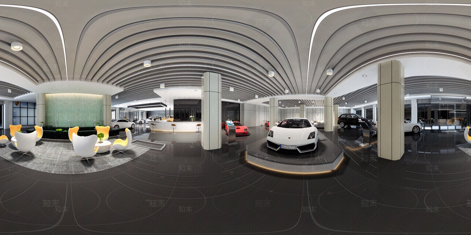 hdr室内4s店贴图下载【ID:1153484540】