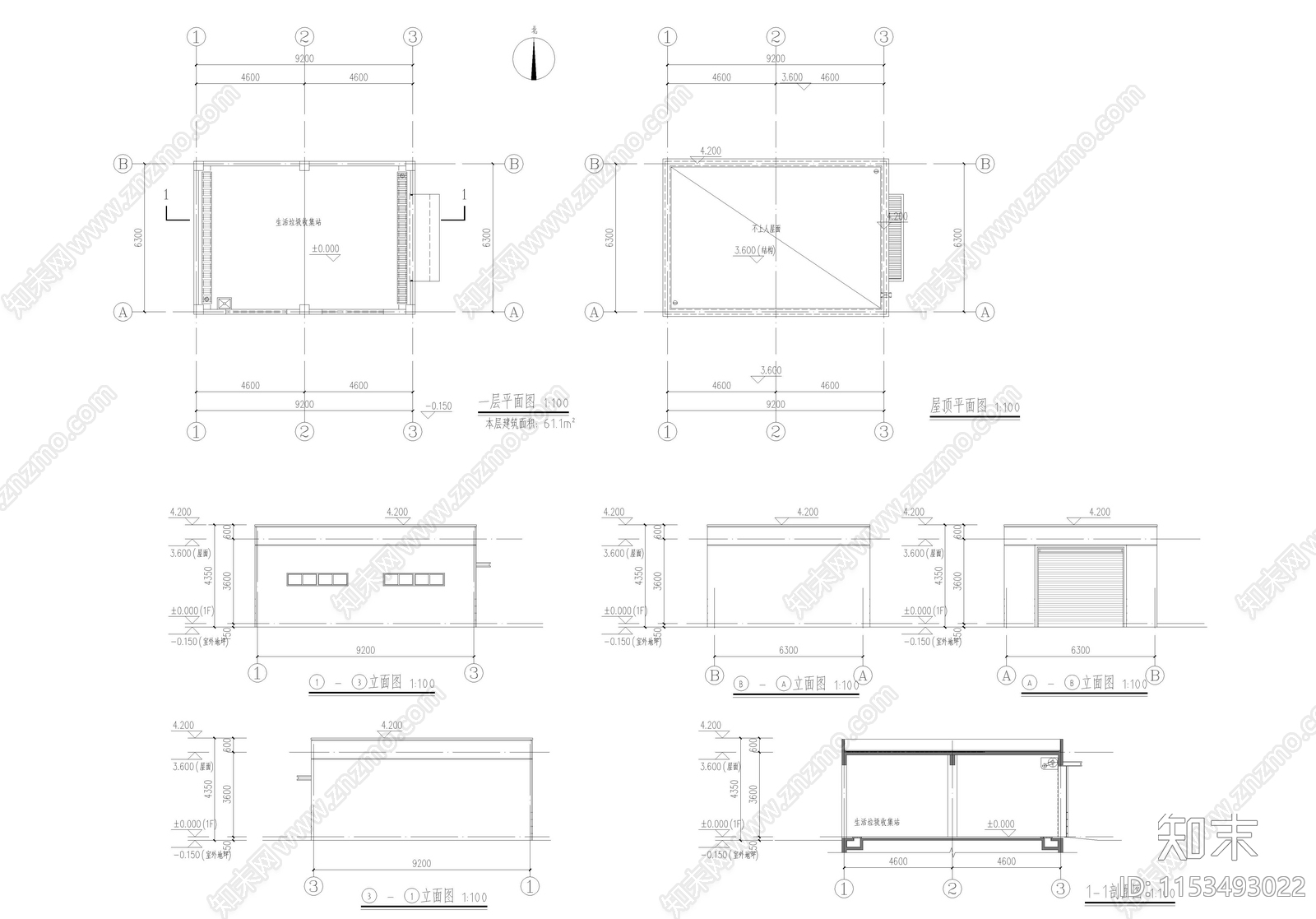 高层未来社区建筑cad施工图下载【ID:1153493022】