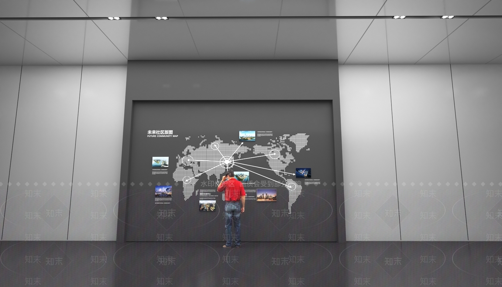 现代文化展馆3D模型下载【ID:1153498170】