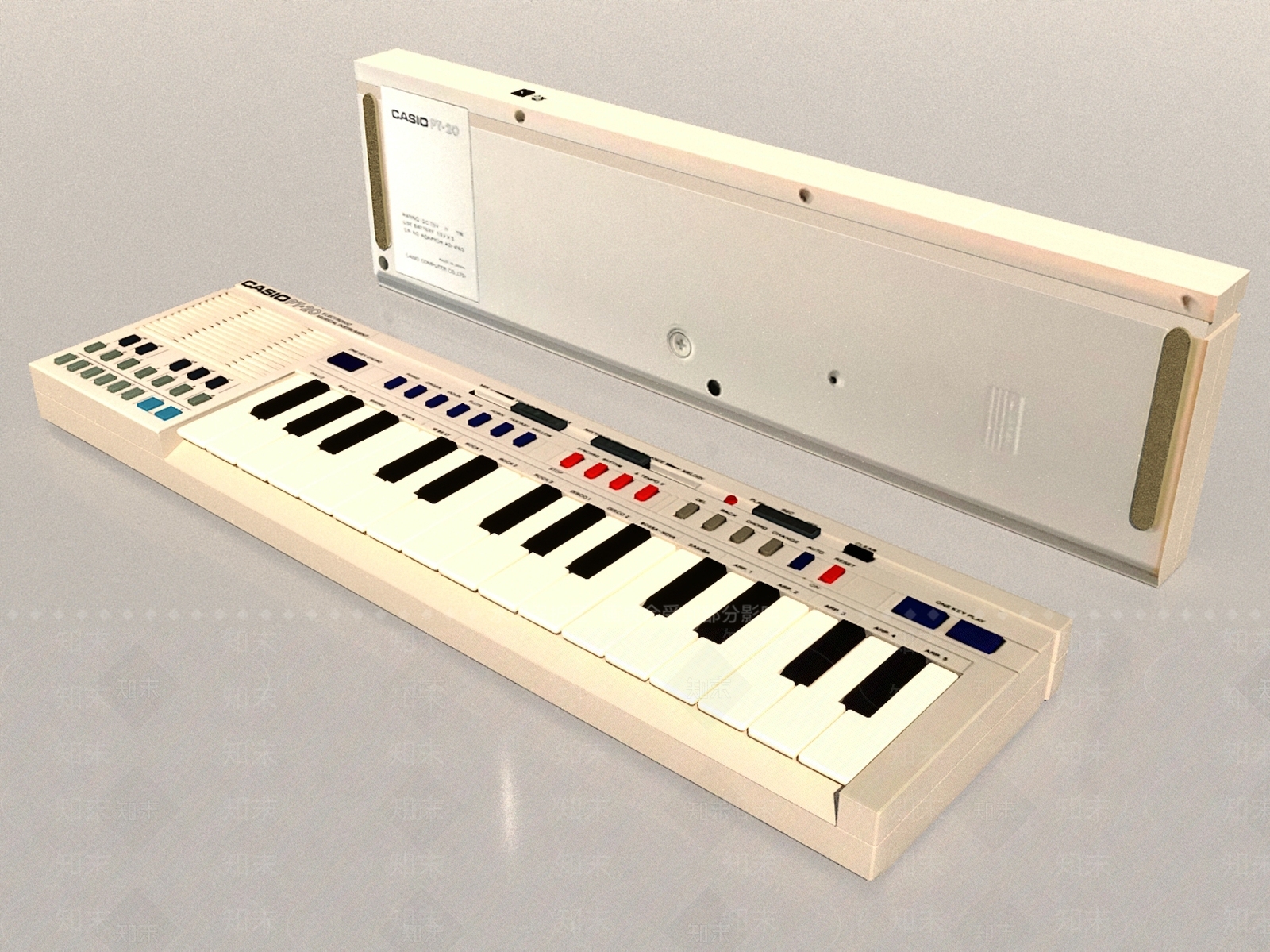 现代电子琴3D模型下载【ID:1153503875】