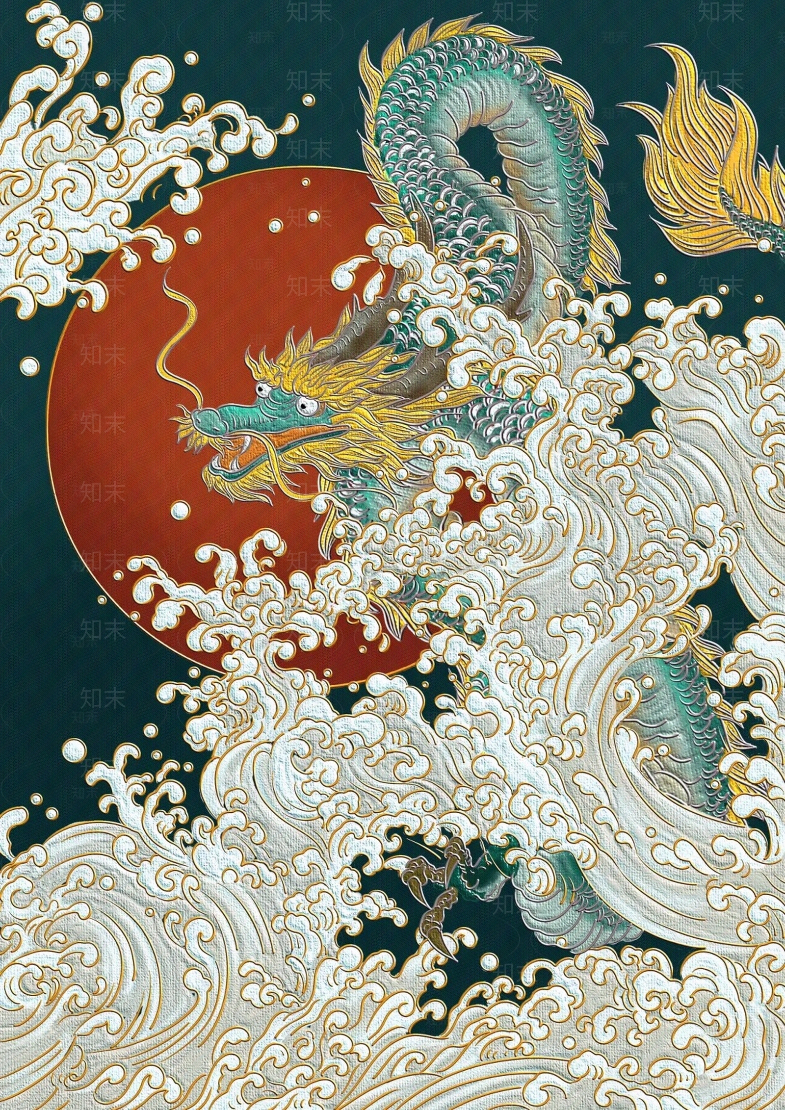 壁画高清贴图材质