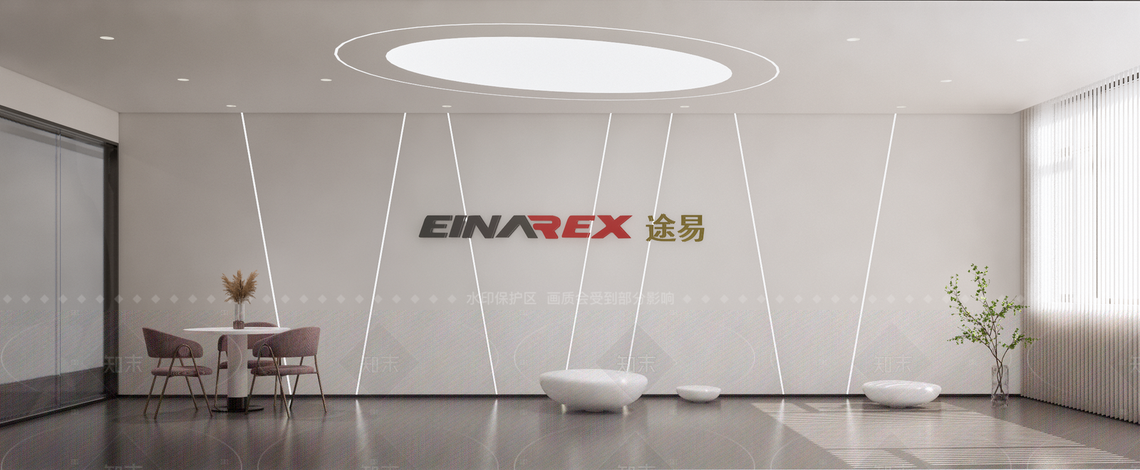 现代其他办公区域SU模型下载【ID:1215949031】