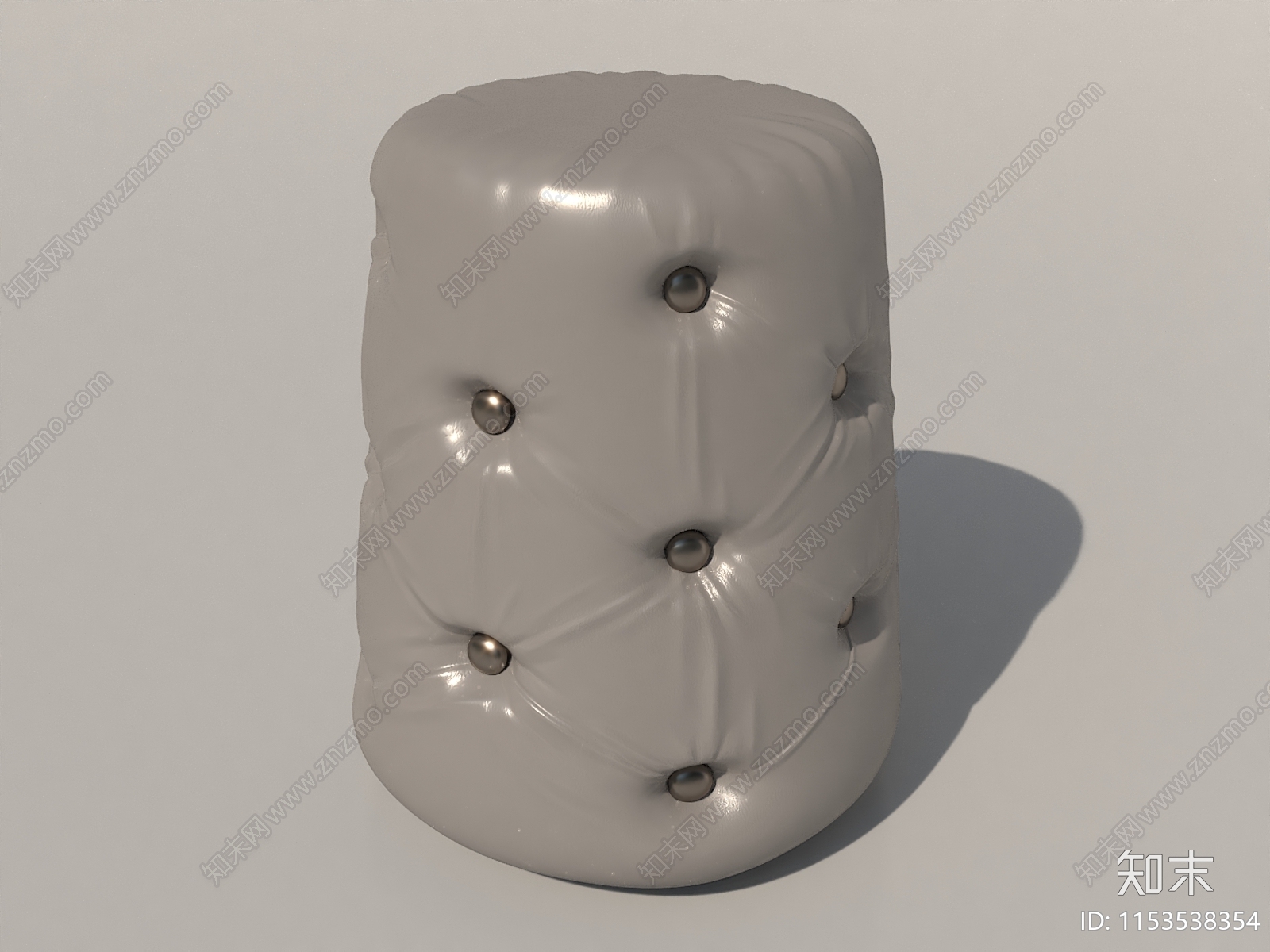 现代沙发凳3D模型下载【ID:1153538354】