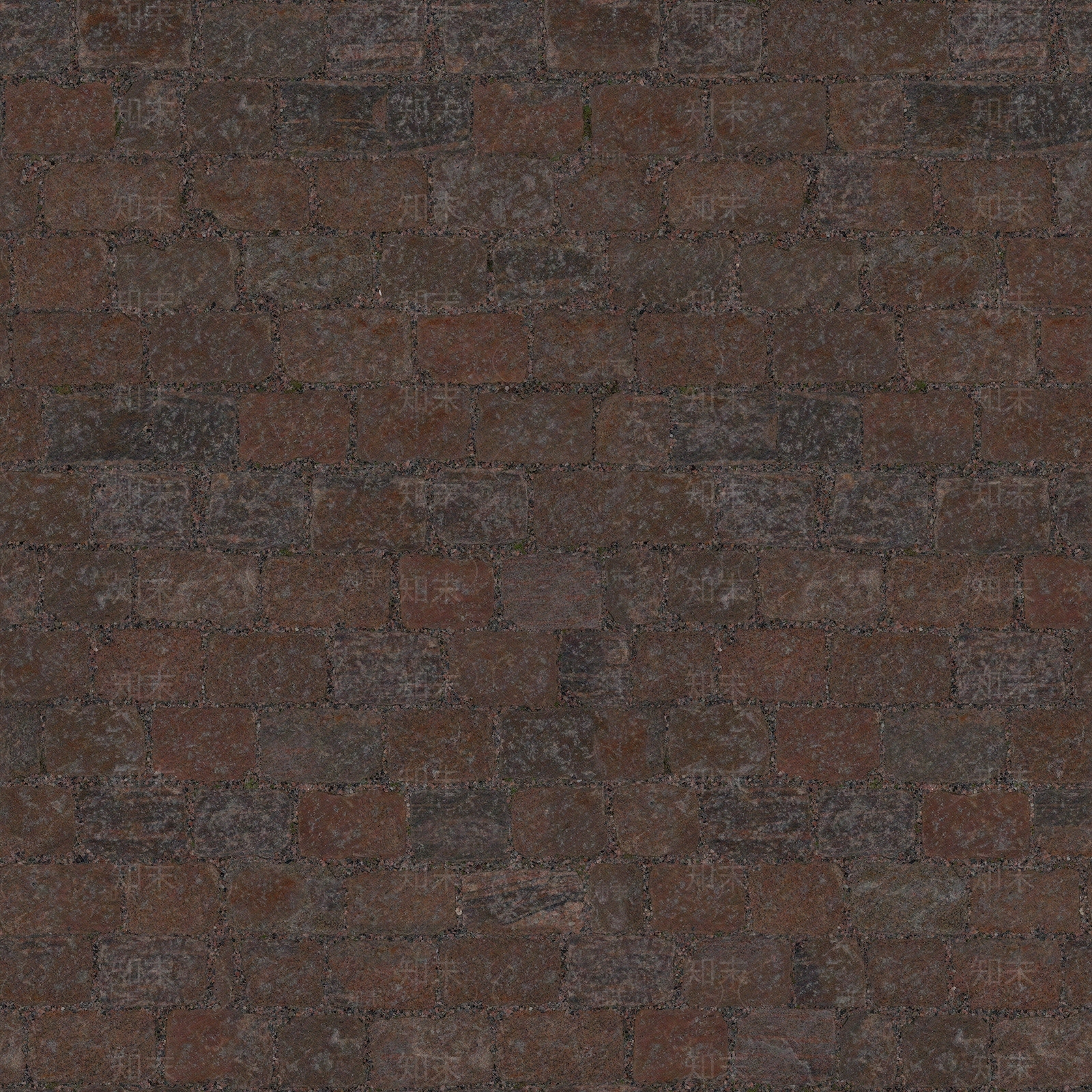 无缝红棕色水泥砖贴图下载【ID:1153539474】