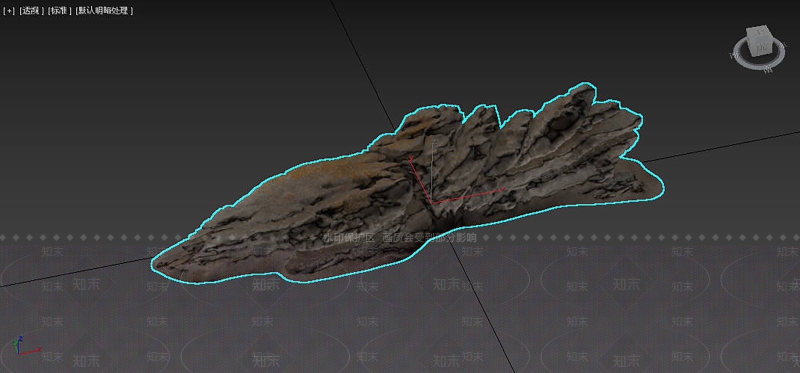 现代石头3D模型下载【ID:1153539974】