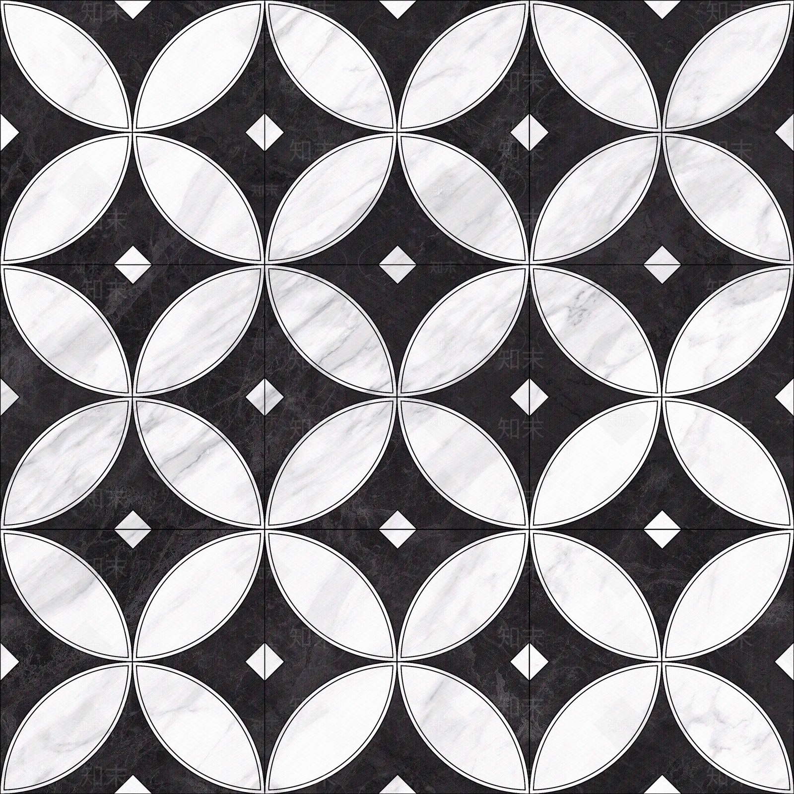 现代简约石材拼花贴图下载【ID:1153542722】